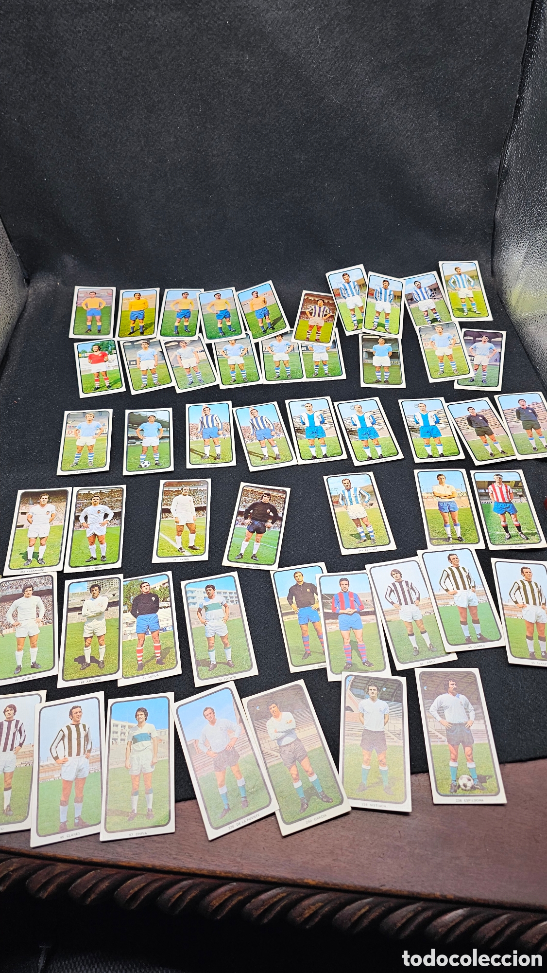 Figurine di Calcio: Lote de cromos antiguos de f&uacute;tbol 1973 / 74 CAMPEONATOS NACIONALES