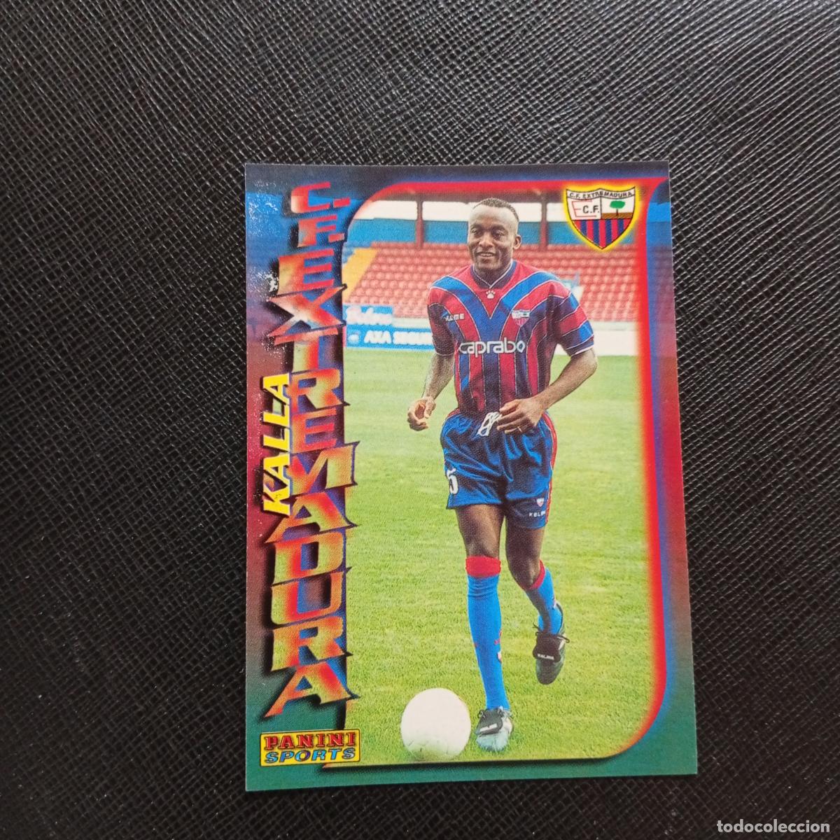 Cromos de f&uacute;tbol: 133 KALLA EXTREMADURA PANINI TRADING CARD 1998 1999 CROMO FUTBOL 98 99 - A161 PG109