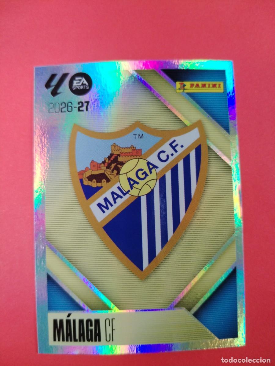 Cromos de f&uacute;tbol: ESTE 2026 2027 MALAGA C.F. N 1