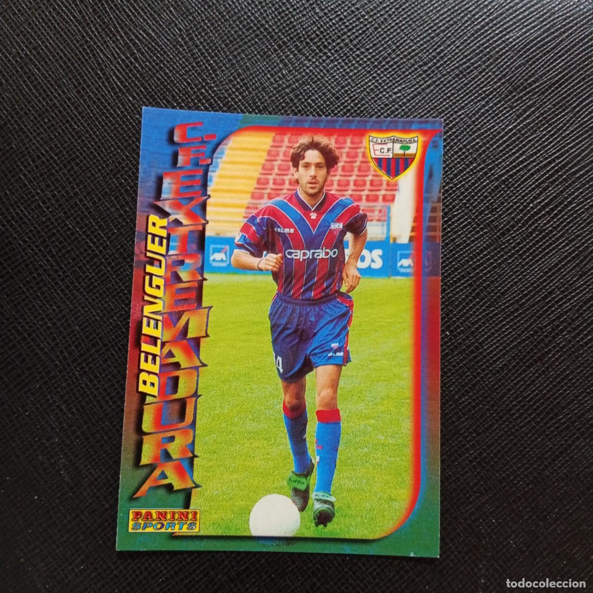 Cromos de f&uacute;tbol: 136 BELENGUER EXTREMADURA PANINI TRADING CARD 1998 1999 CROMO FUTBOL 98 99 - A161 PG118