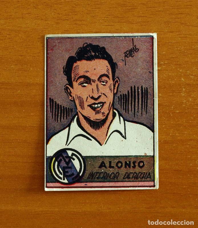 Cromos de f&uacute;tbol: Real Madrid - Alonso - Editorial Cisne 1941-1942, 41-42 - Nunca pegado