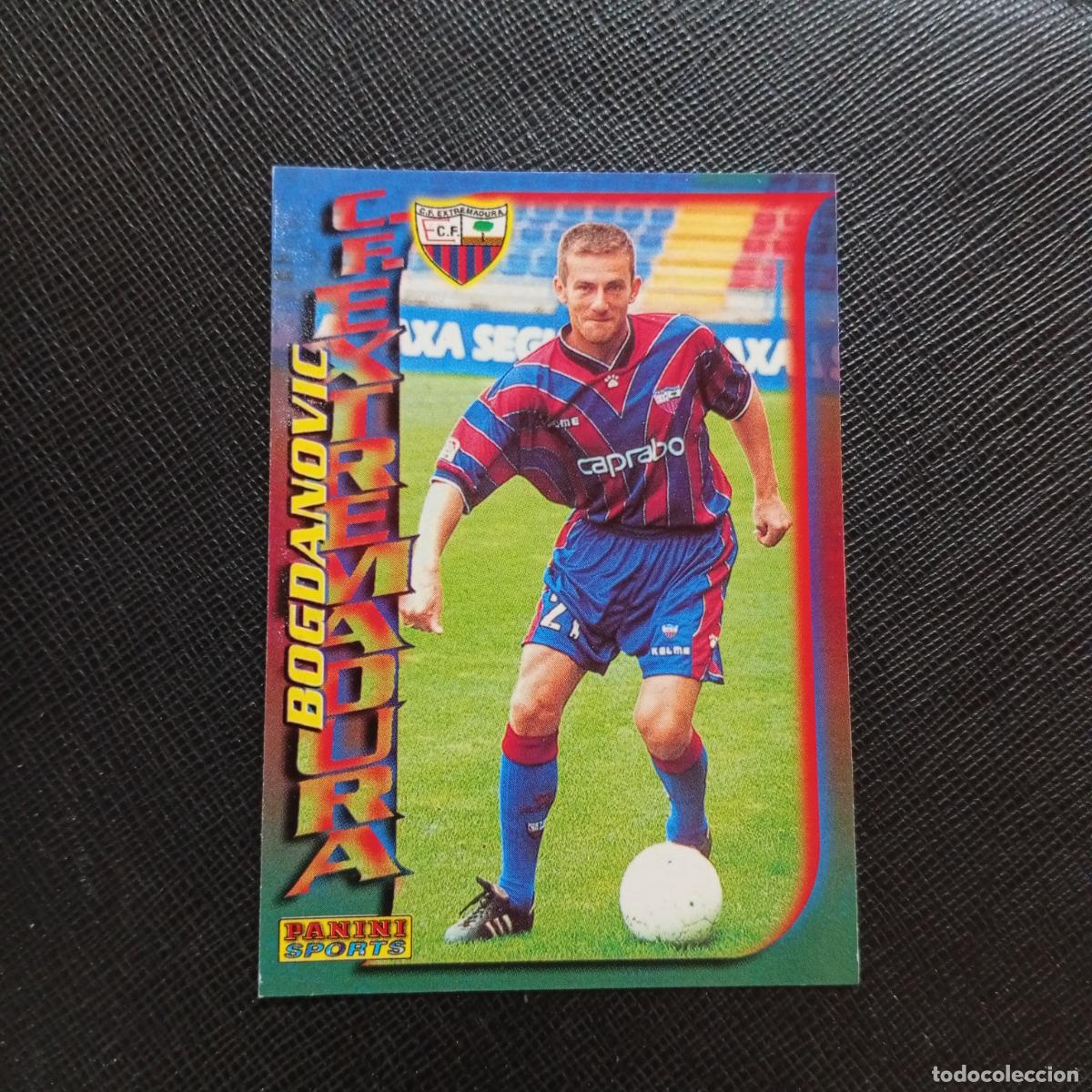 Cromos de f&uacute;tbol: 138 BOGDANOVIC EXTREMADURA PANINI TRADING CARD 1998 1999 CROMO FUTBOL 98 99 - A161 PG118