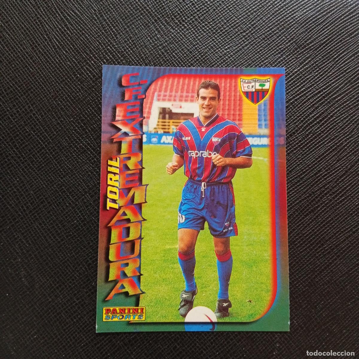 Cromos de f&uacute;tbol: 139 TORIL EXTREMADURA PANINI TRADING CARD 1998 1999 CROMO FUTBOL 98 99 - A161 PG118