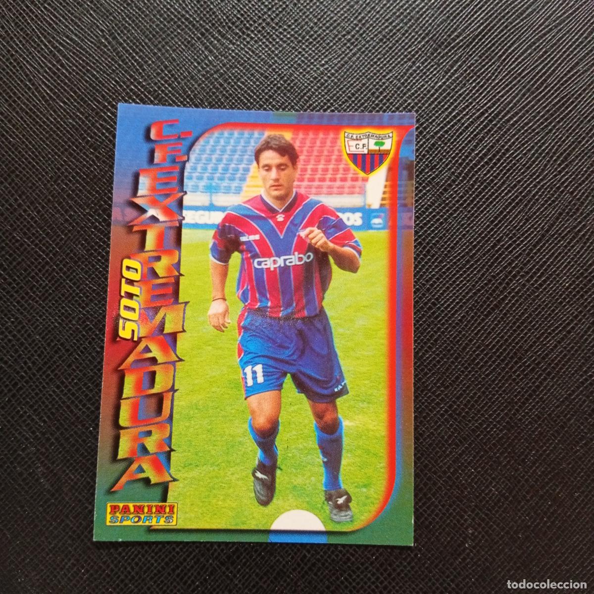 Cromos de f&uacute;tbol: 140 SOTO EXTREMADURA PANINI TRADING CARD 1998 1999 CROMO FUTBOL 98 99 - A161 PG118