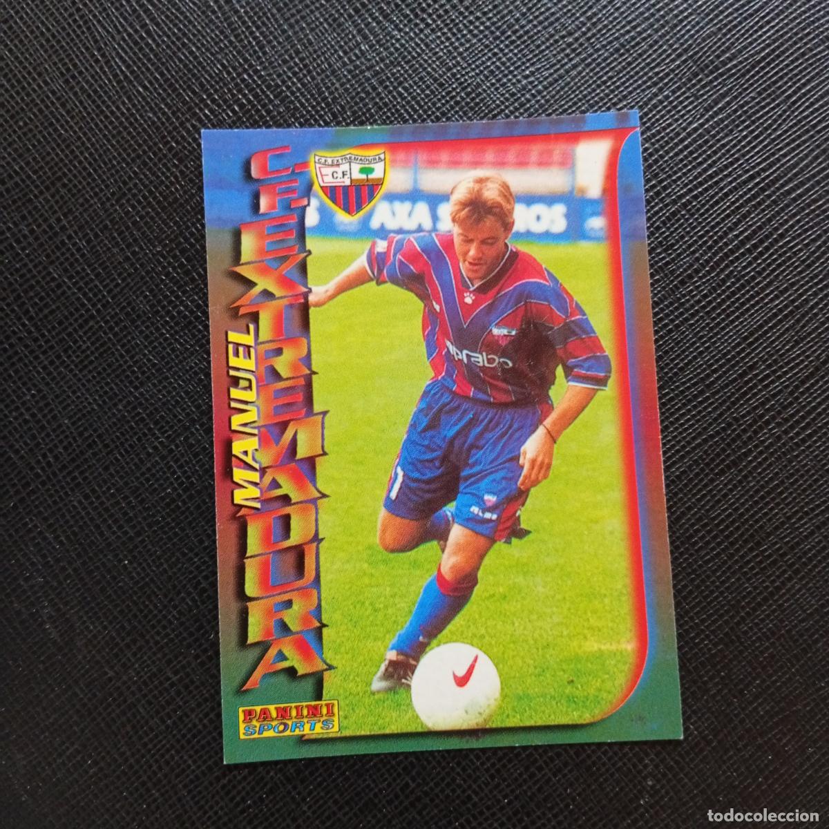 Cromos de f&uacute;tbol: 143 MANUEL EXTREMADURA PANINI TRADING CARD 1998 1999 CROMO FUTBOL 98 99 - A161 PG127