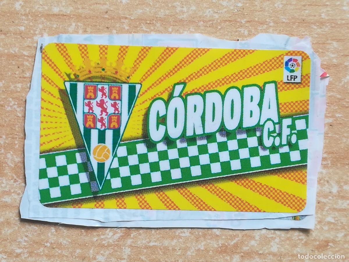 Cromos de f&uacute;tbol: Chicle liga 2014 2015 - Serie Magos. Gabi. Escudo de C&oacute;rdoba C.F.