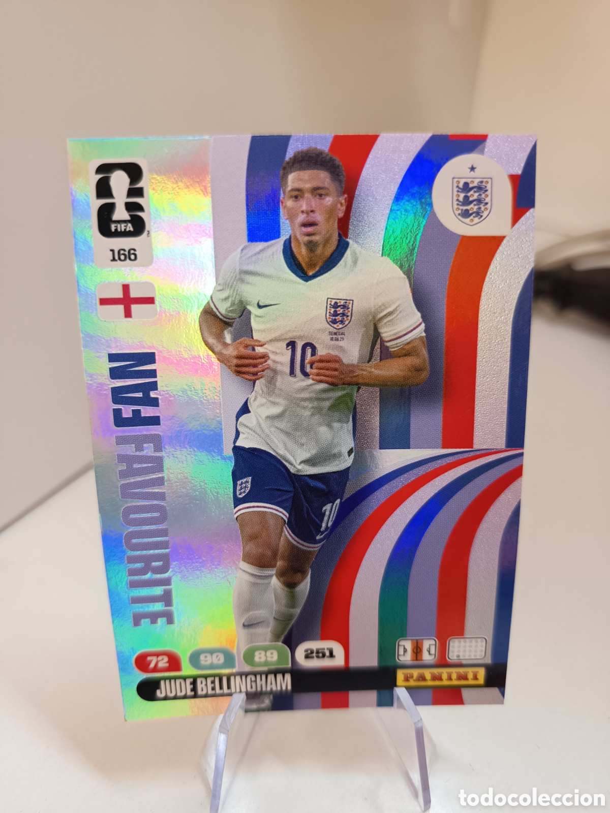 Cromos de f&uacute;tbol: 166 JUDE BELLINGHAM WORLD CUP 2026 ADRENALYN MUNDIAL