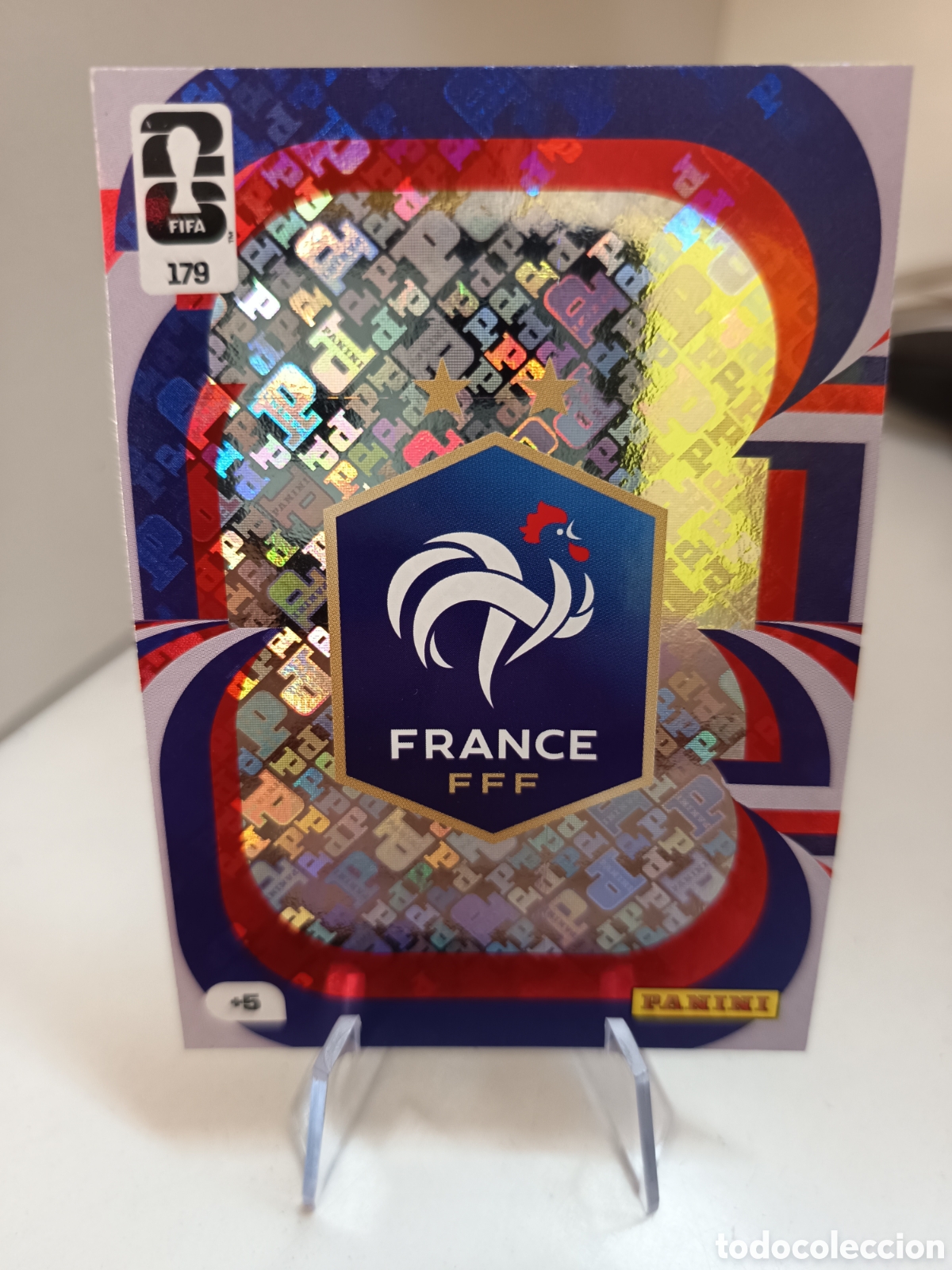 Fu&szlig;ball-Sticker: 179 ESCUDO FRANCIA WORLD CUP 2026 ADRENALYN MUNDIAL