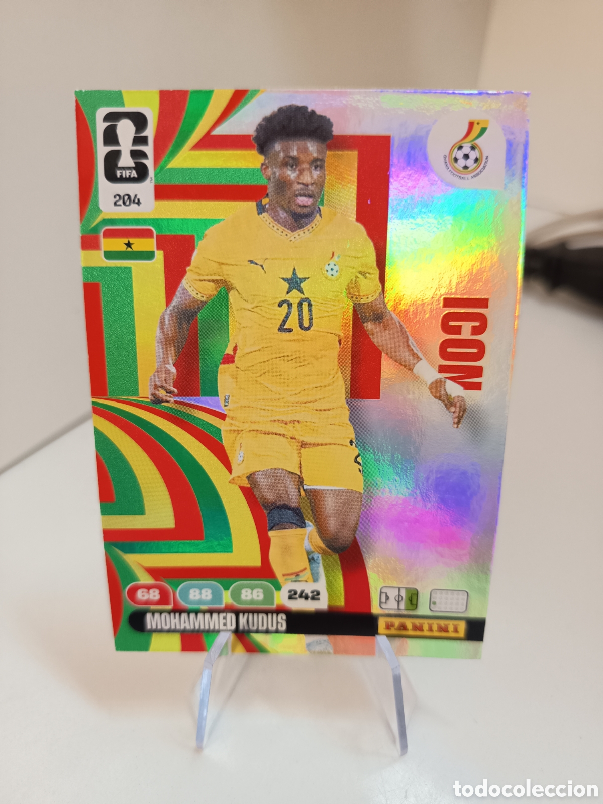 Figurine di Calcio: 204 MOHAMMED KUDUS WORLD CUP 2026 ADRENALYN MUNDIAL