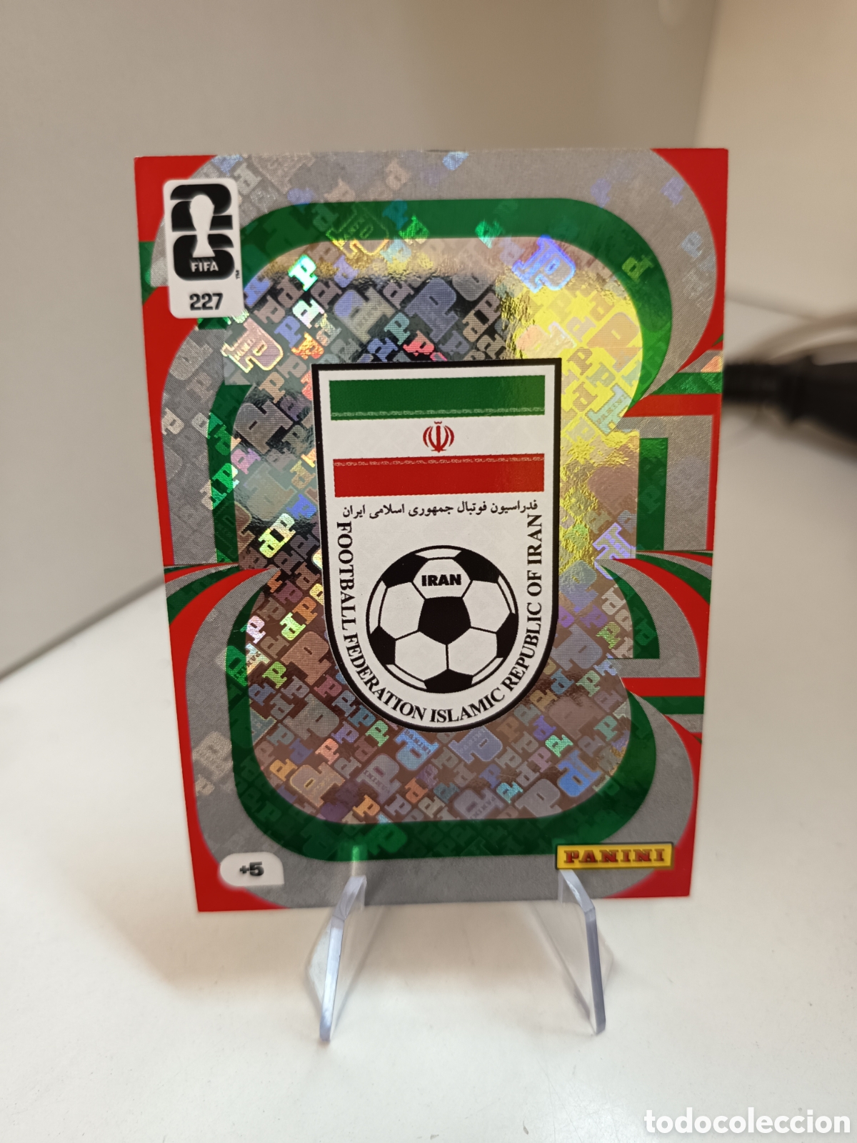 Figurine di Calcio: 227 ESCUDO IRAN WORLD CUP 2026 ADRENALYN MUNDIAL