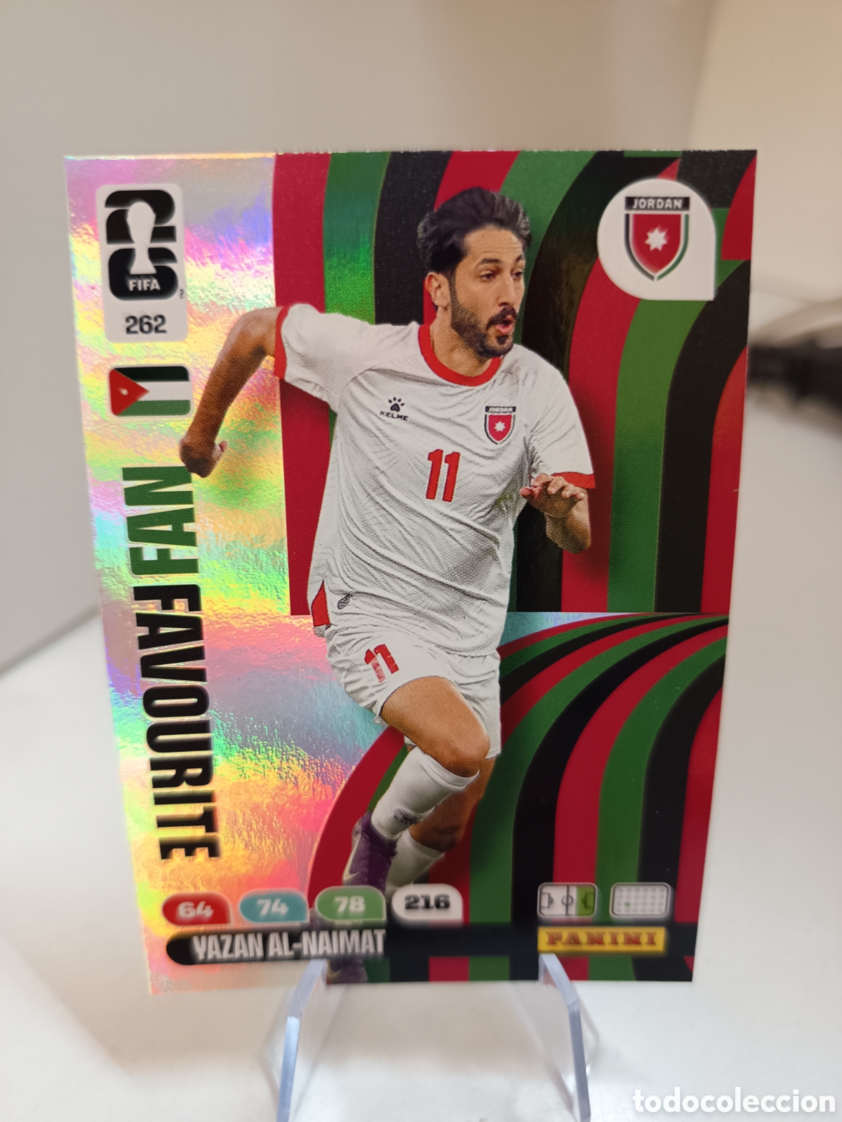 Figurine di Calcio: 262 YAZAN AL NAIMAT WORLD CUP 2026 ADRENALYN MUNDIAL