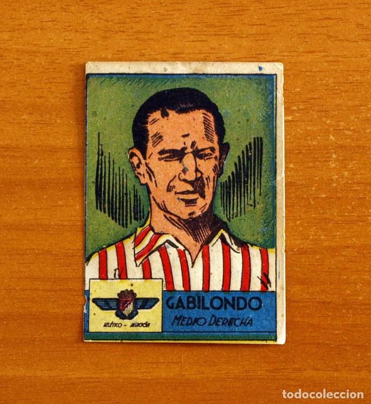 Figurine di Calcio: Atl&eacute;tico de Madrid ( Aviaci&oacute;n ) - Gabilondo - Editorial Cisne 1941-1942, 41-42 - Nunca pegado