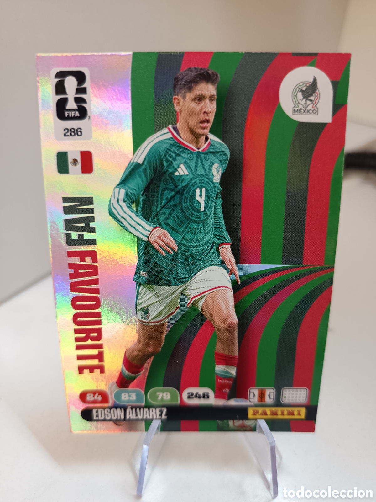 Figurine di Calcio: 286 EDSON ALVAREZ WORLD CUP 2026 ADRENALYN MUNDIAL