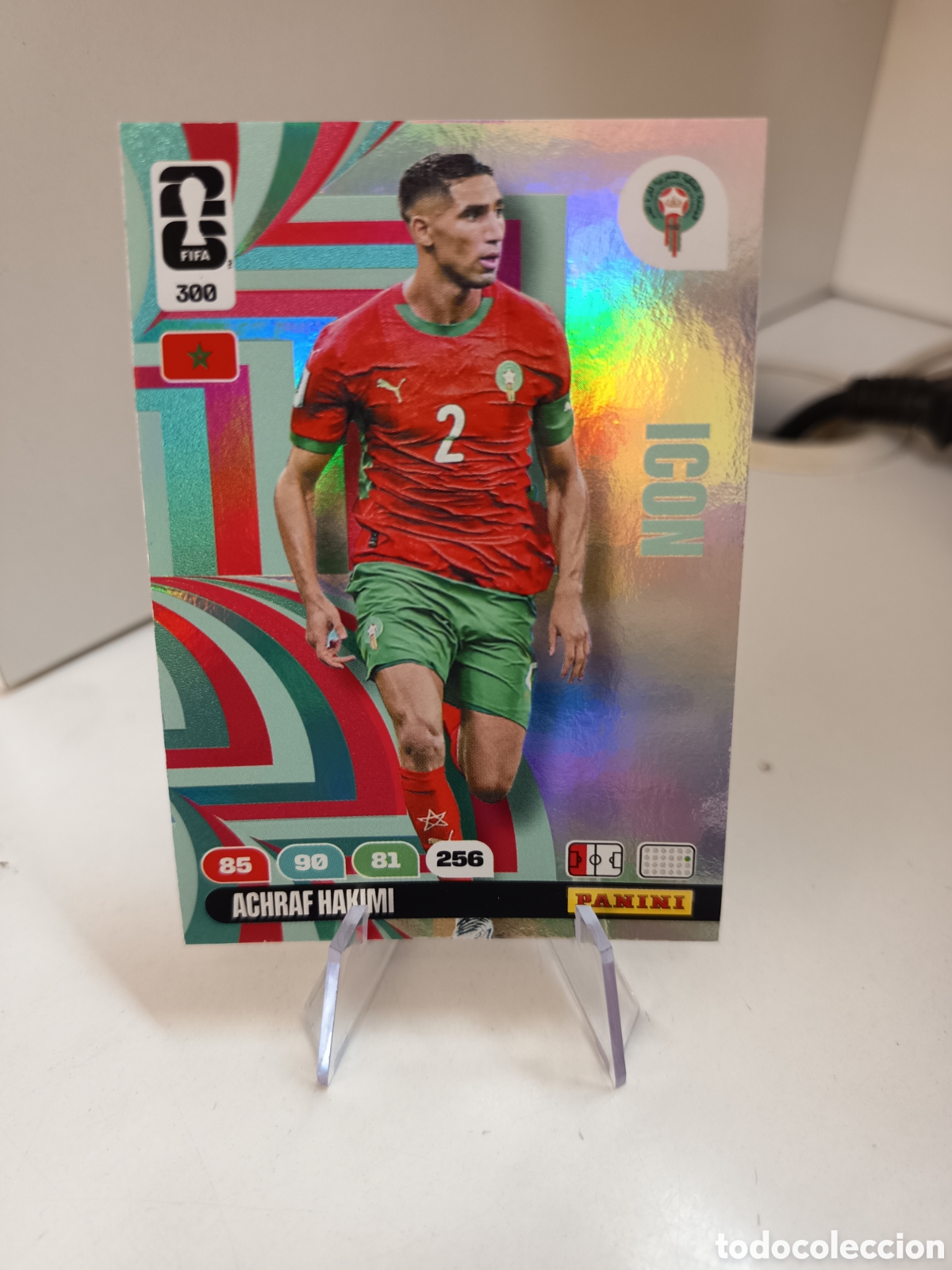 Fu&szlig;ball-Sticker: 300 ACHRAF HAKIMI MARRUECOS WORLD CUP 2026 ADRENALYN MUNDIAL