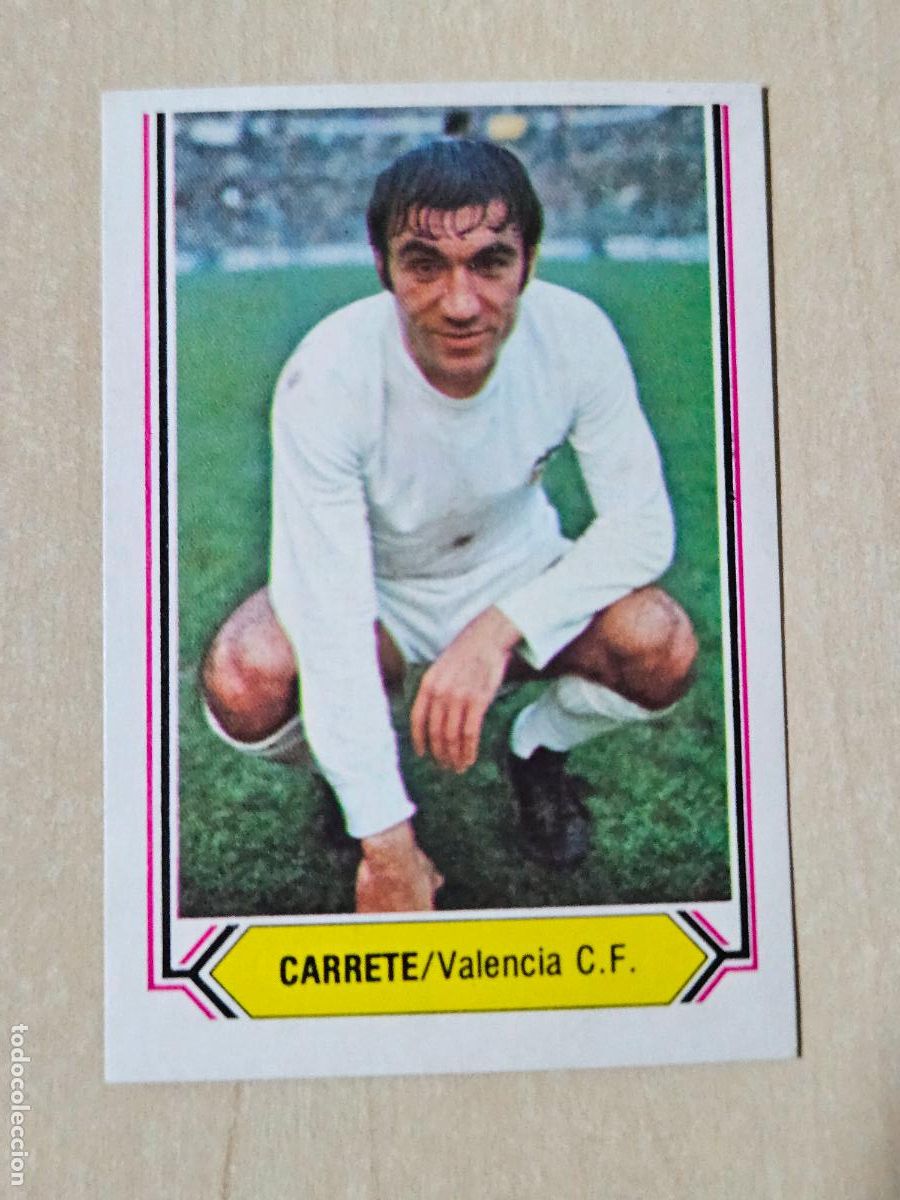 Fu&szlig;ball-Sticker: CROMO FUTBOL - CARRETE - LIGA ESTE 80- 81 - NUEVO SIN PEGAR - VALENCIA