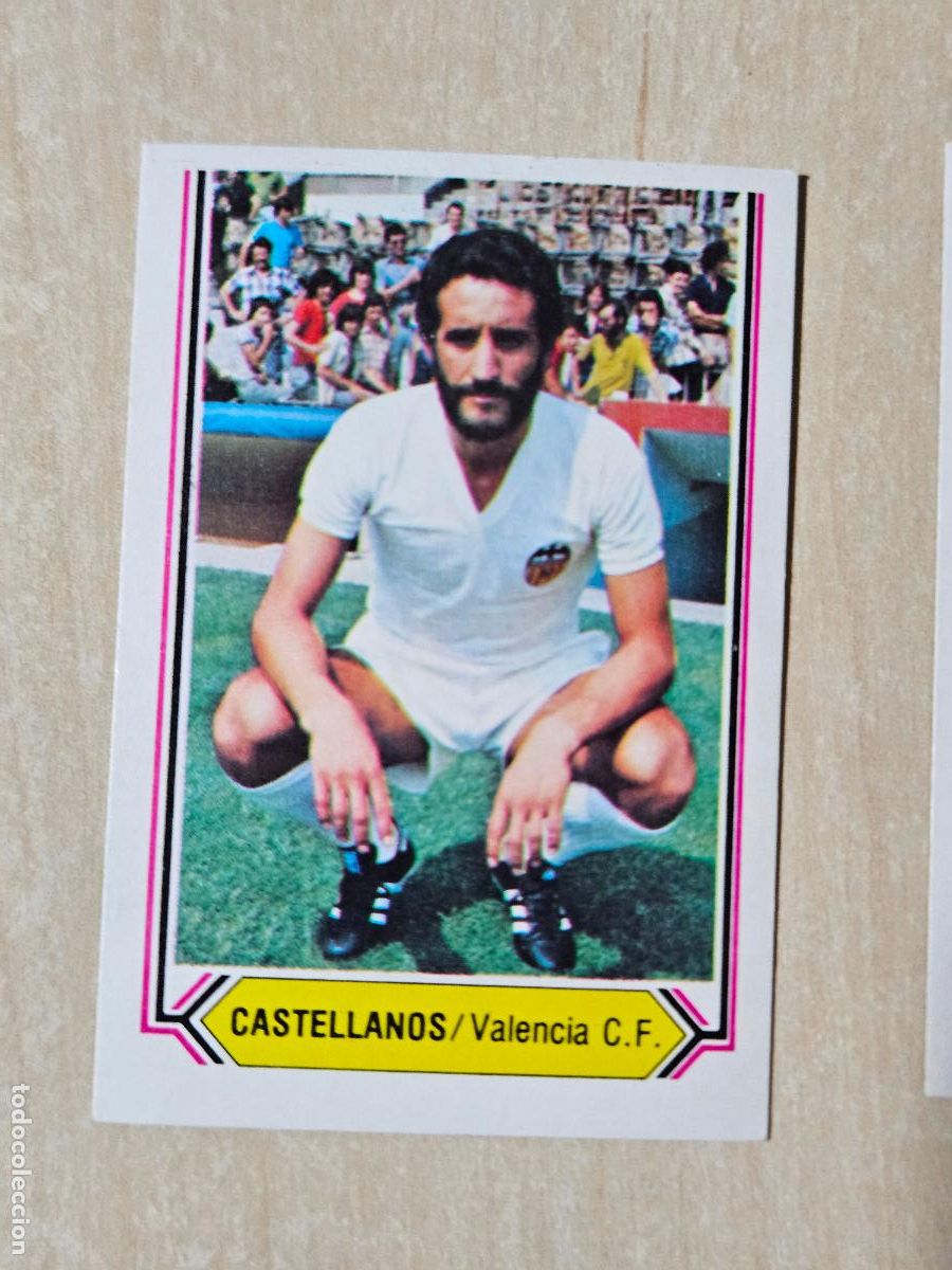 Cromos de f&uacute;tbol: CROMO FUTBOL - CASTELLANOS - LIGA ESTE 80- 81 - NUEVO SIN PEGAR - VALENCIA