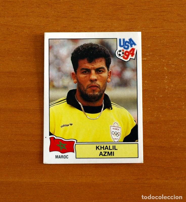 Cromos de f&uacute;tbol: Marruecos - N&ordm; 397 Khalil Azmi - Usa 94 - Panini 1994 - Nunca pegado