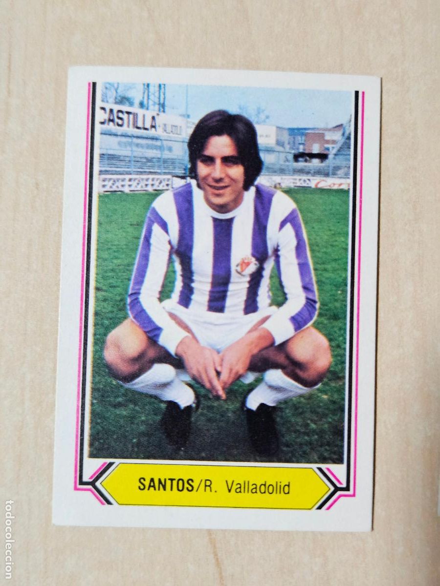 Cromos de f&uacute;tbol: CROMO FUTBOL - SANTOS - LIGA ESTE 80- 81 - NUEVO SIN PEGAR - REAL VALLADOLID