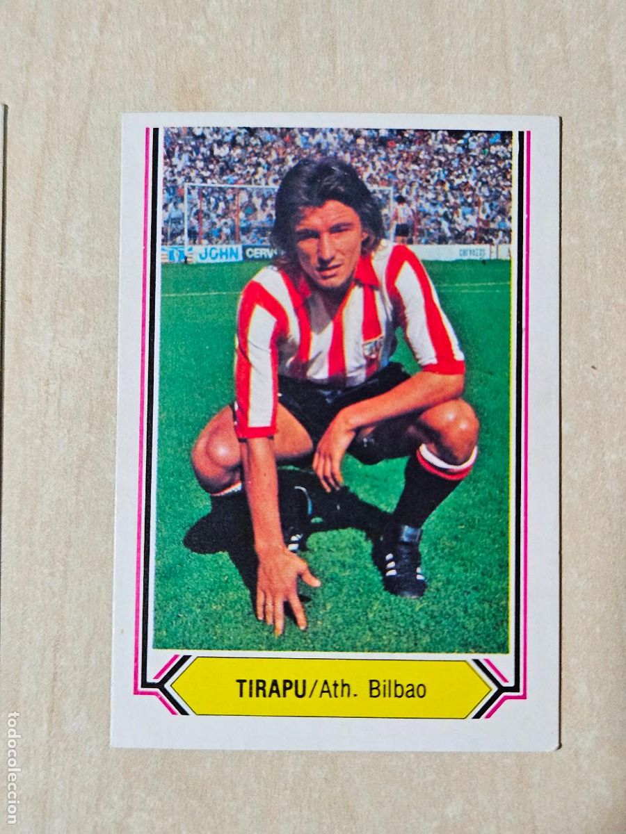 Cromos de f&uacute;tbol: CROMO FUTBOL - TIRAPU - LIGA ESTE 80- 81 - NUEVO SIN PEGAR - ATHLETIC DE BILBAO