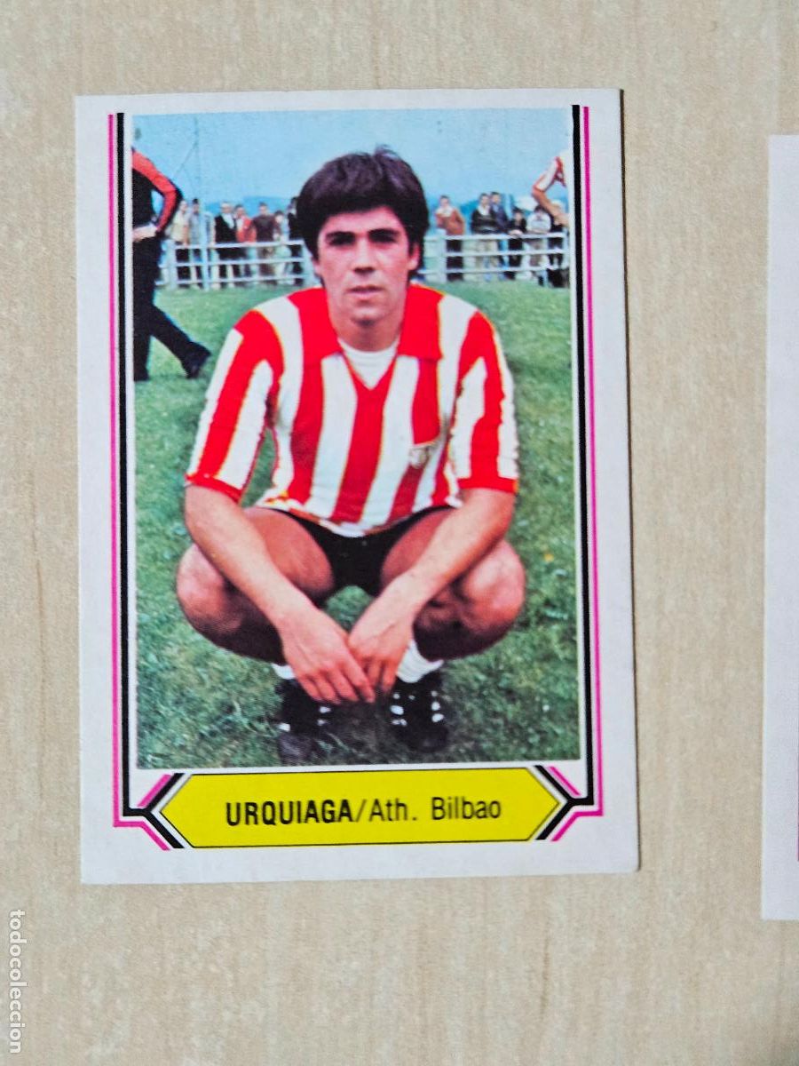 Cromos de f&uacute;tbol: CROMO FUTBOL - URQUIAGA - LIGA ESTE 80- 81 - NUEVO SIN PEGAR - ATHLETIC DE BILBAO