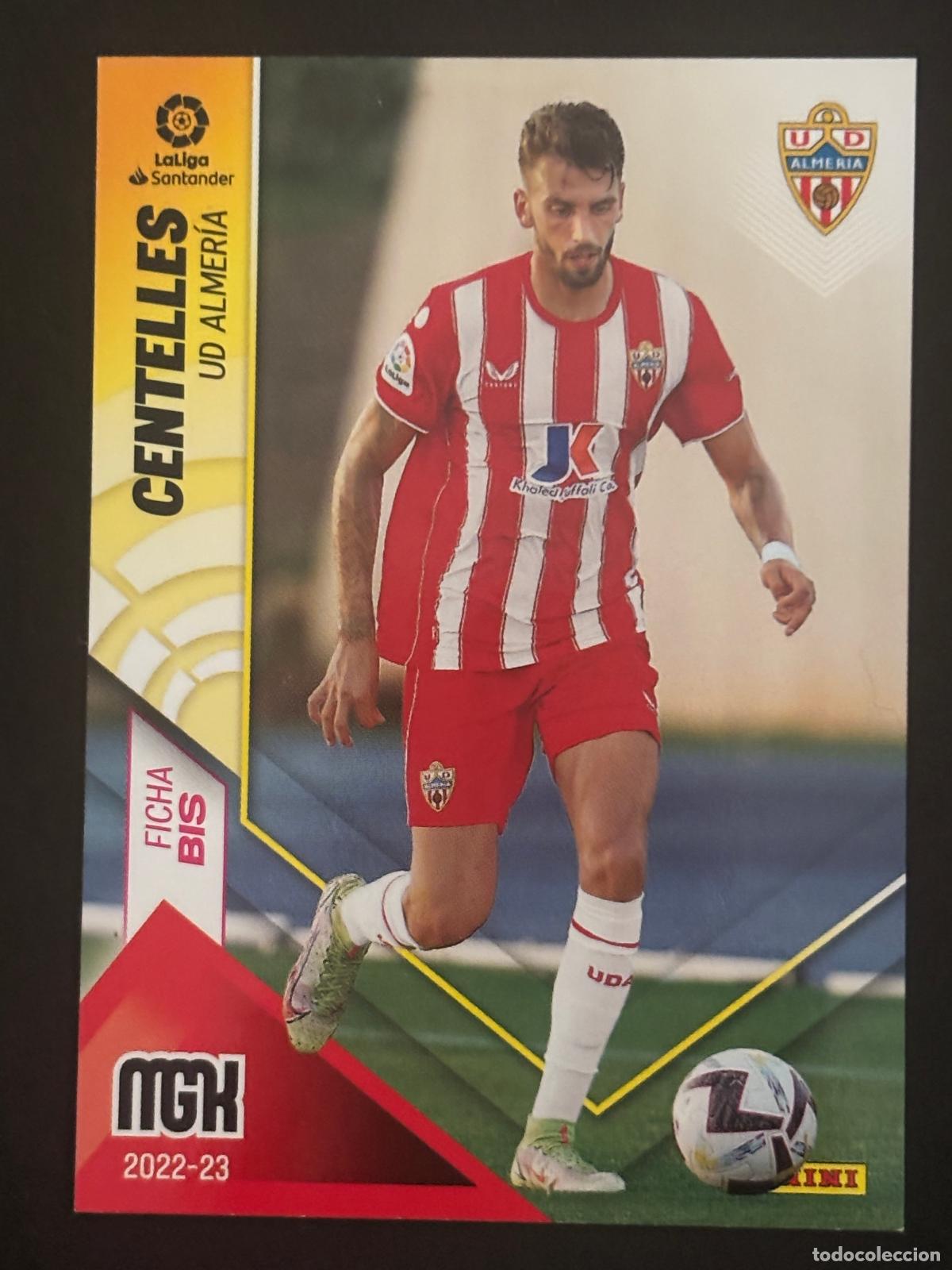 Cartes &agrave; collectionner de Football: 17BIS CENTELLES ALMERIA MEGACRACKS MGK 22-23 2022 2023 PANINI LIGA