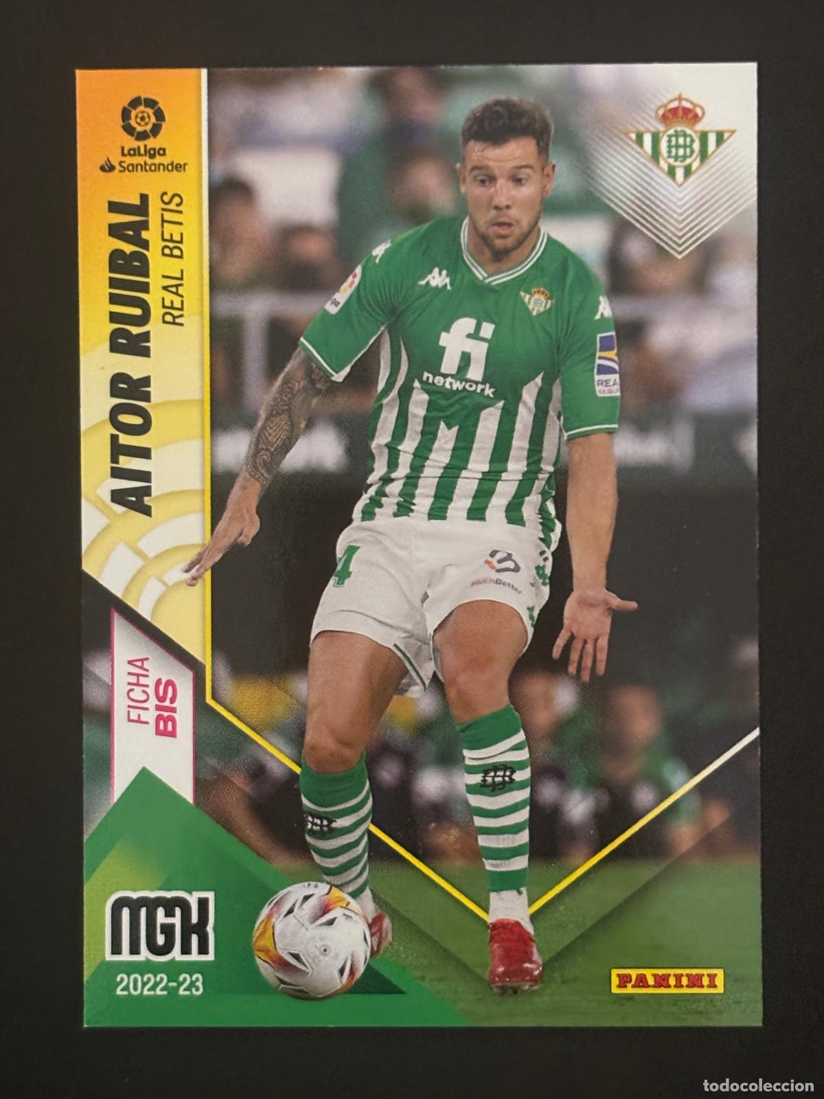 Cartes &agrave; collectionner de Football: 95 BIS AITOR RUIBAL BETIS MEGACRACKS MGK 22-23 2022 2023 PANINI LIGA