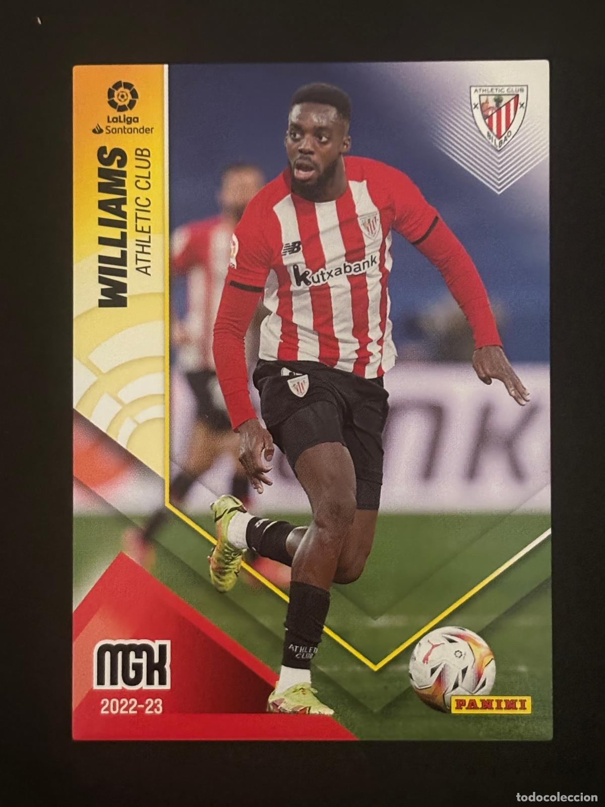 Cartes &agrave; collectionner de Football: 45 WILLIAMS BILBAO MEGACRACKS MGK 22-23 2022 2023 PANINI LIGA