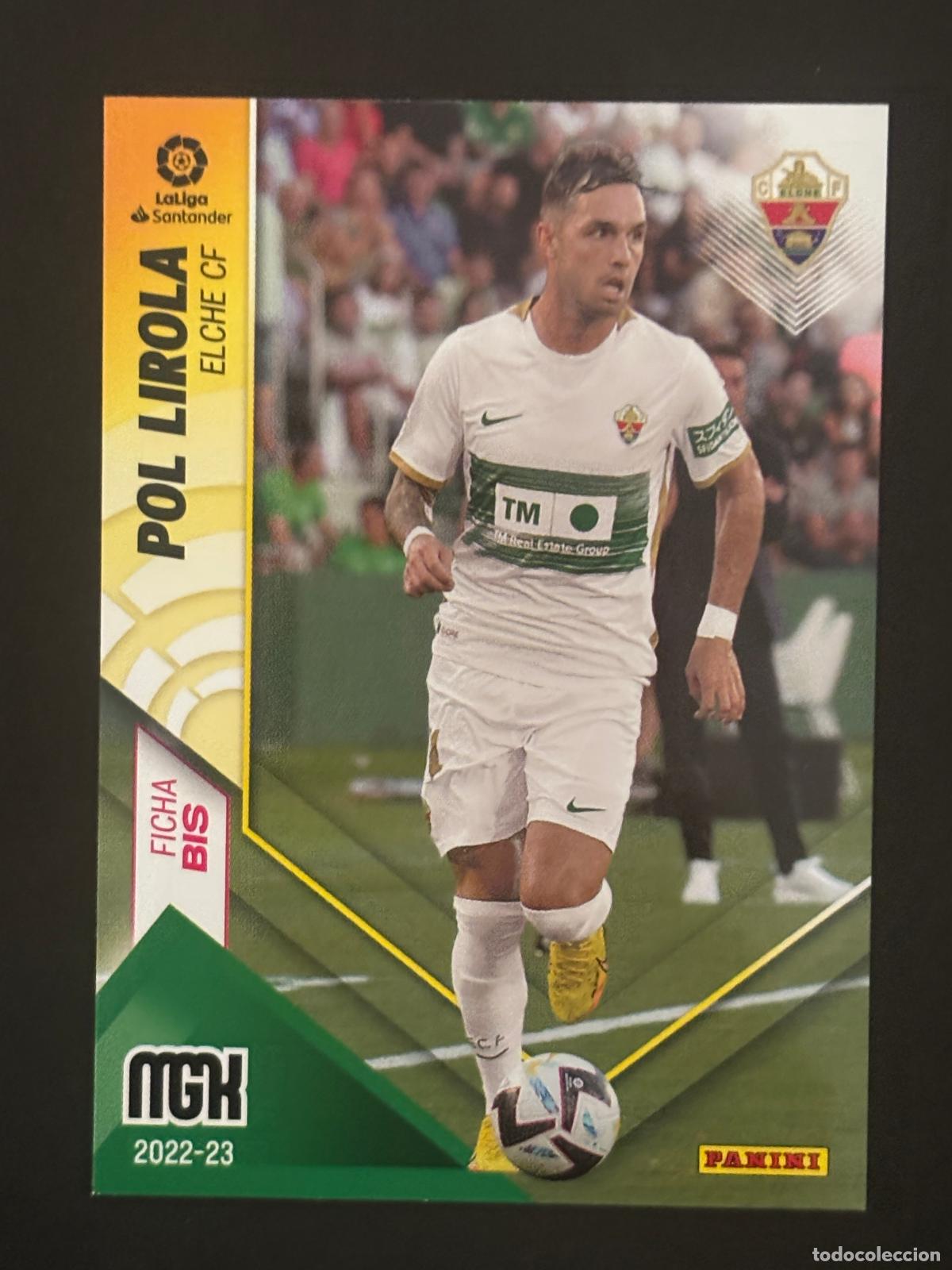 Cartes &agrave; collectionner de Football: 139BIS POL LIROLA ELCHE FRAN BELTR&Aacute;N CELTA MEGACRACKS MGK 22-23 2022 2023 PANINI LIGA