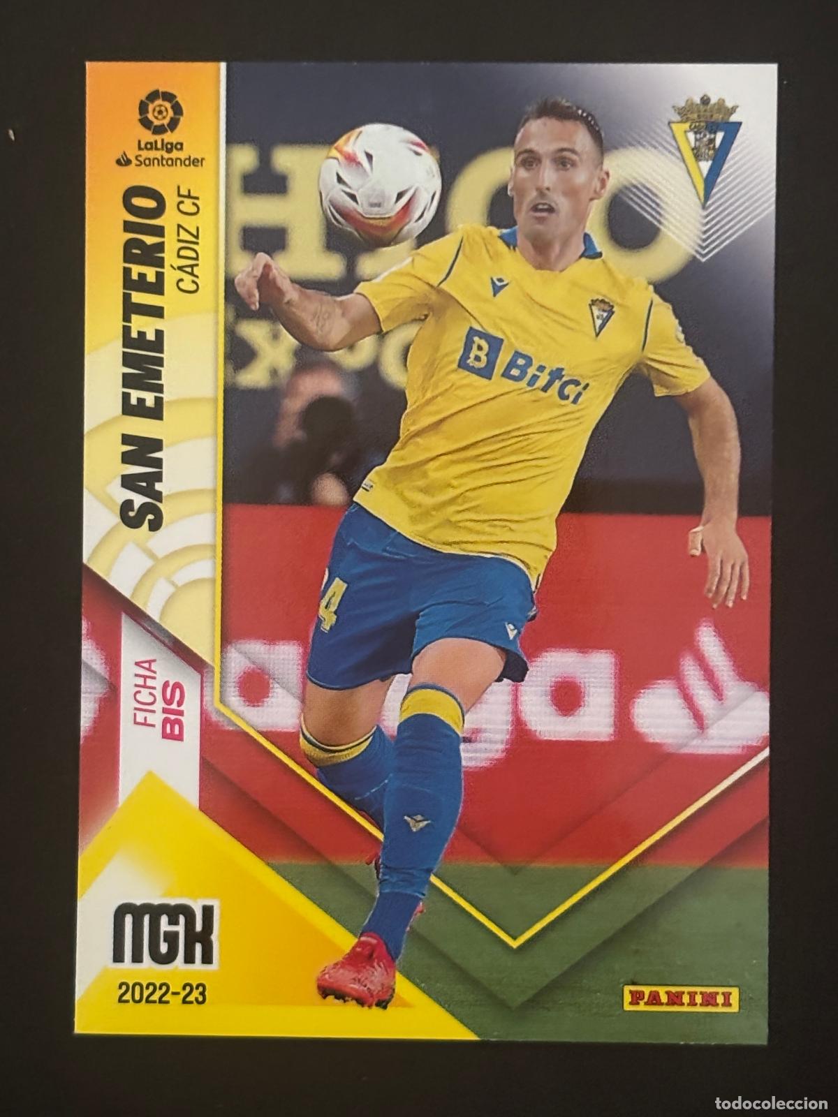 Cartes &agrave; collectionner de Football: 112 BIS SAN EMETERIO C&Aacute;DIZ MEGACRACKS MGK 22-23 2022 2023 PANINI LIGA