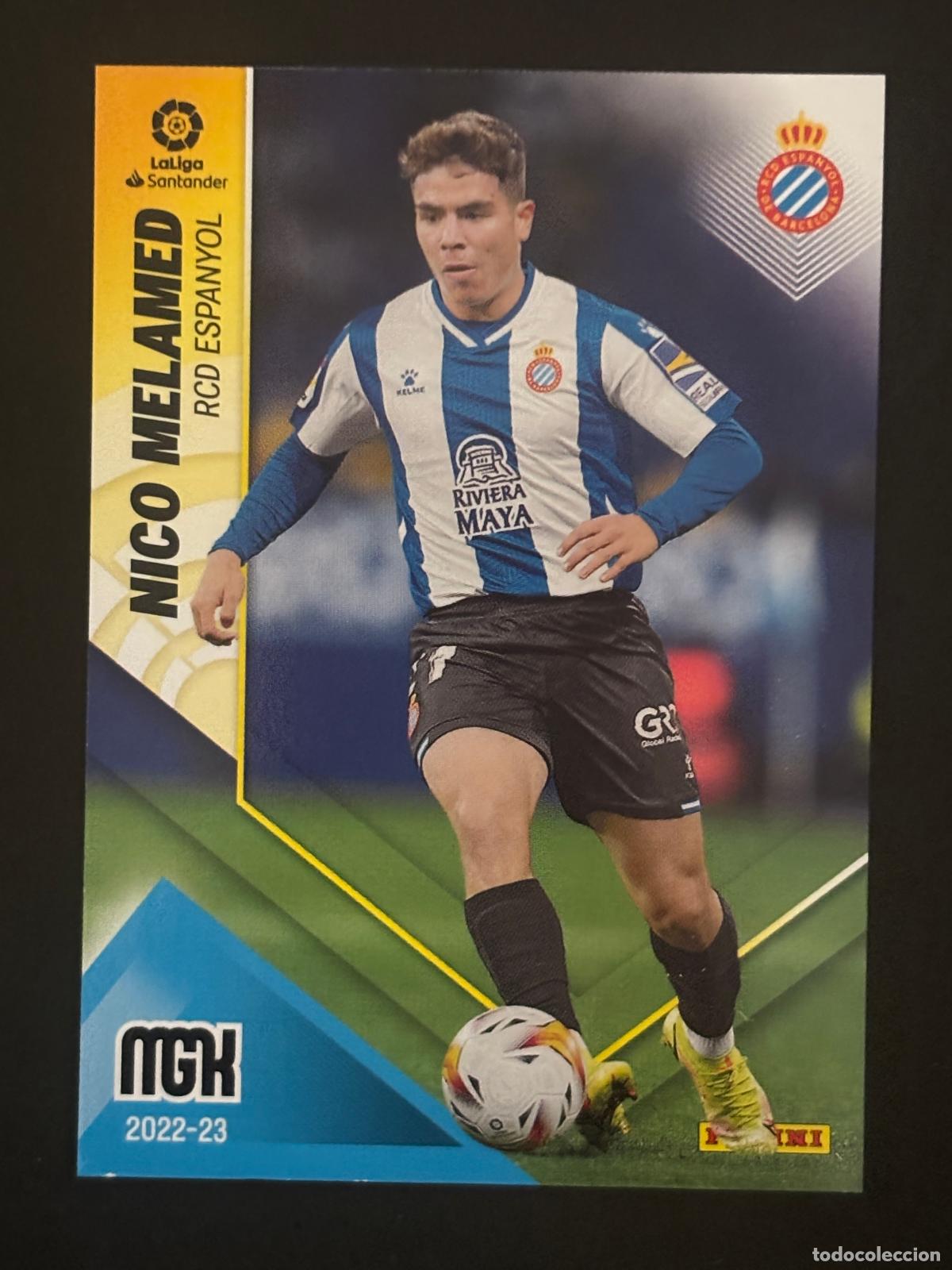 Cartes &agrave; collectionner de Football: 166 NICO MELAMED ESPANYOL MEGACRACKS MGK 22-23 2022 2023 PANINI LIGA
