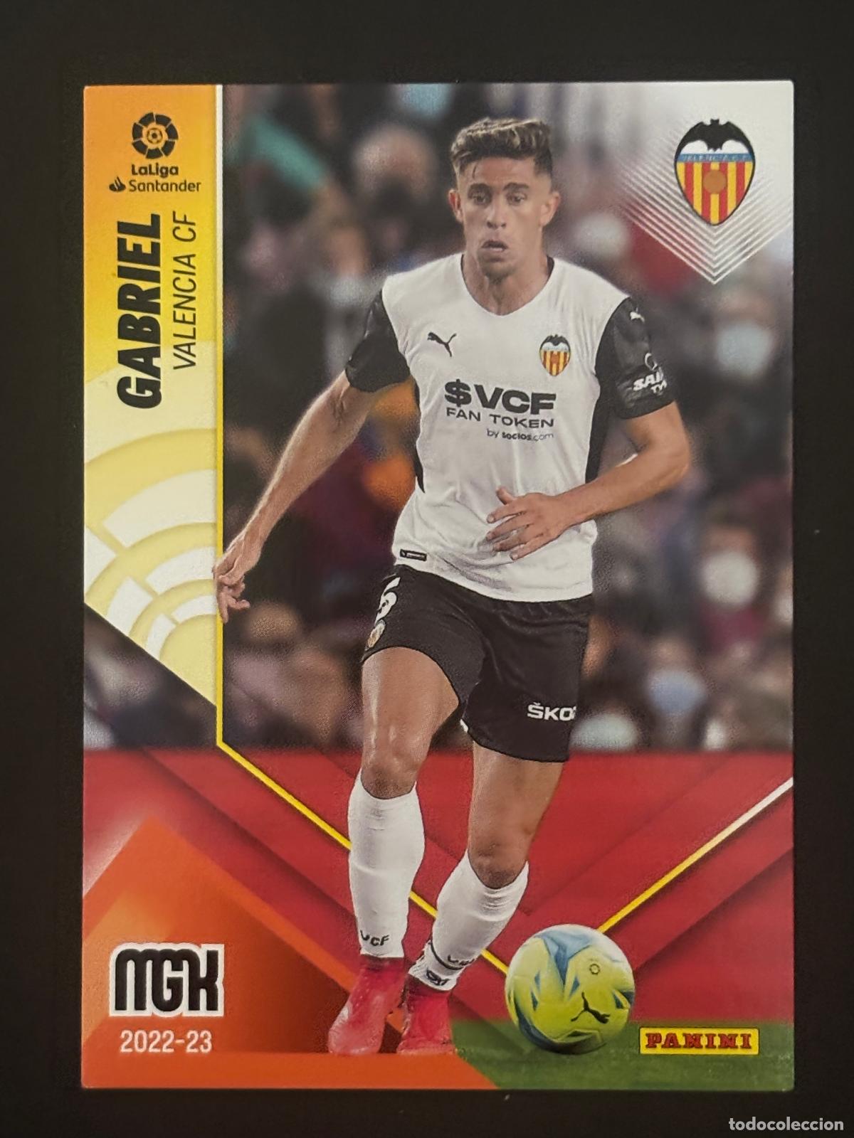 Cartes &agrave; collectionner de Football: 322 GABRIEL VALENCIA MEGACRACKS MGK 22-23 2022 2023 PANINI LIGA