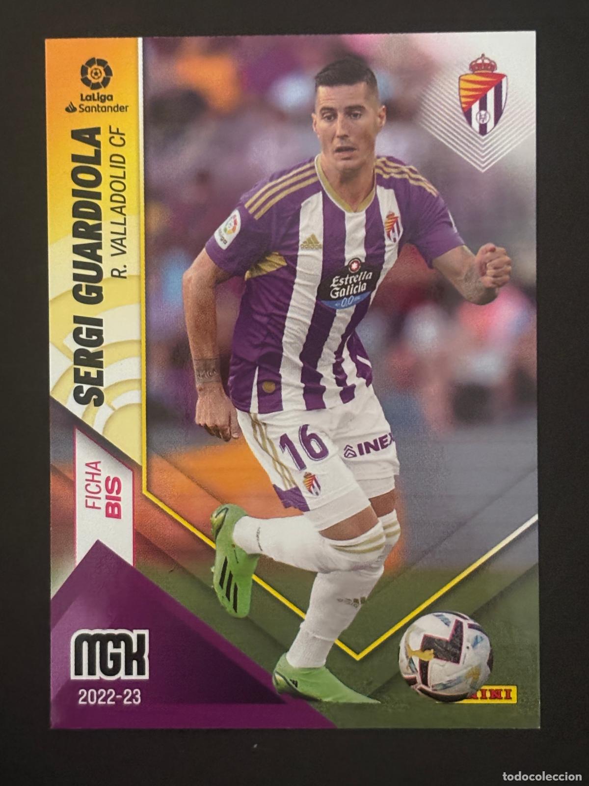 Cartes &agrave; collectionner de Football: 351 BIS SERGI GUARDIOLA VALLADOLID MEGACRACKS MGK 22-23 2022 2023 PANINI LIGA