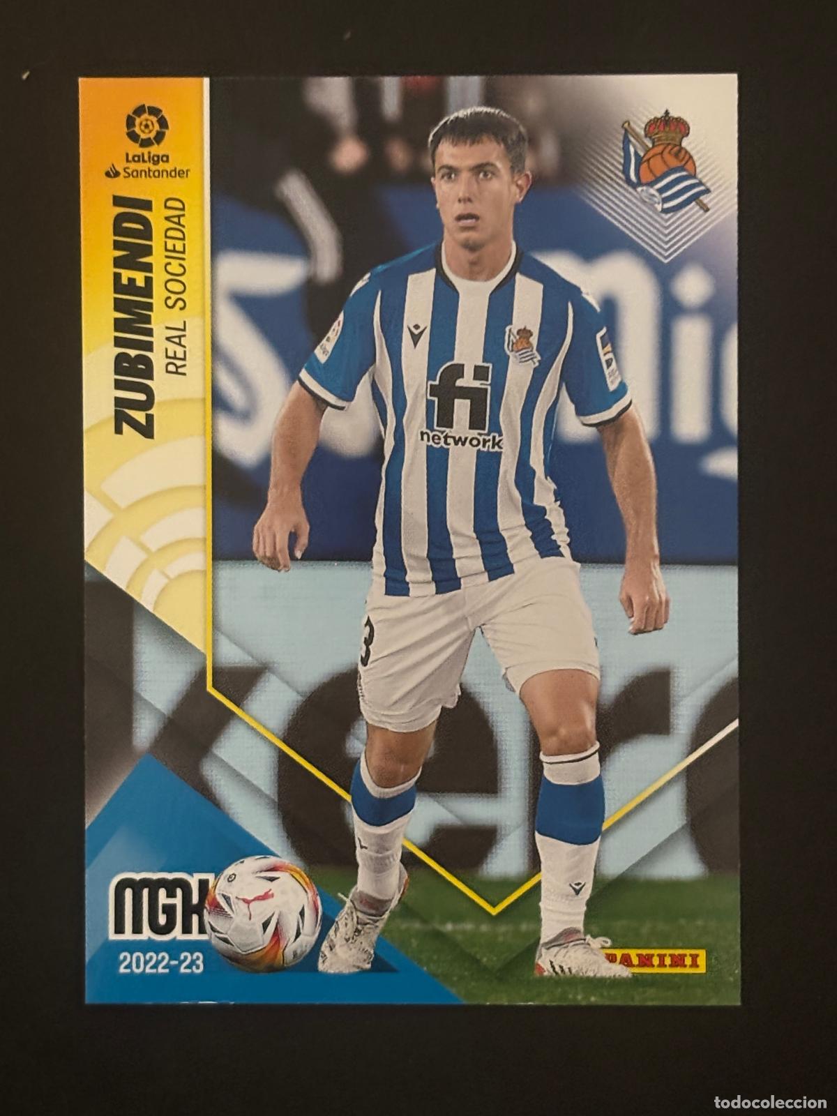 Football Stickers: 289 ZUBIMENDI REAL SOCIEDAD MEGACRACKS MGK 22-23 2022 2023 PANINI LIGA