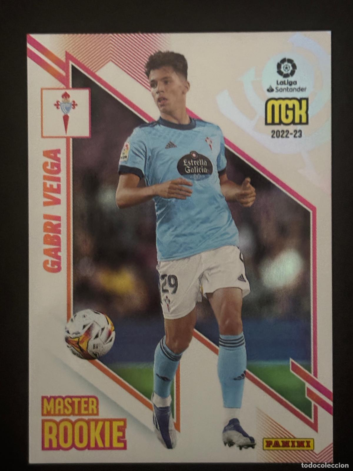 Football Stickers: 413 GABRI VEIGA MASTER ROOKIE CELTA MEGACRACKS MGK 22-23 2022 2023 PANINI LIGA