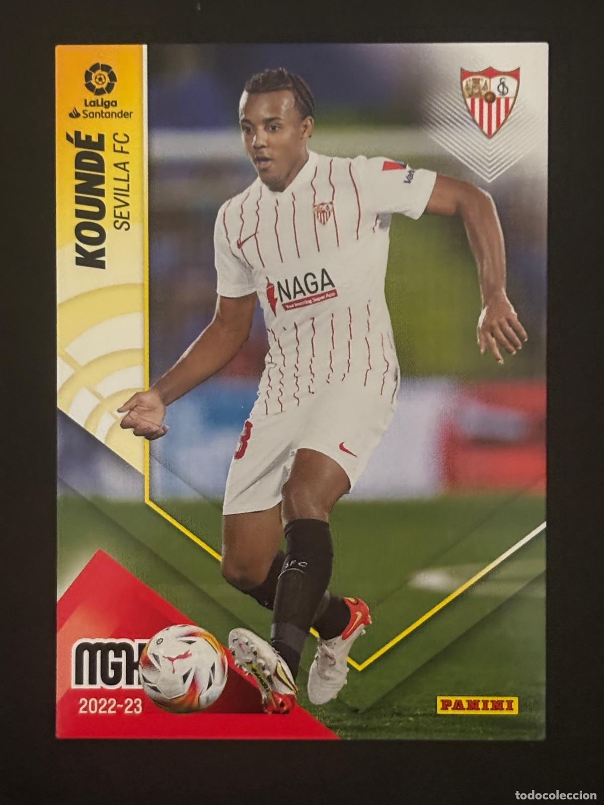 Football Stickers: 303 KOUND&Eacute; SEVILLA MEGACRACKS MGK 22-23 2022 2023 PANINI LIGA