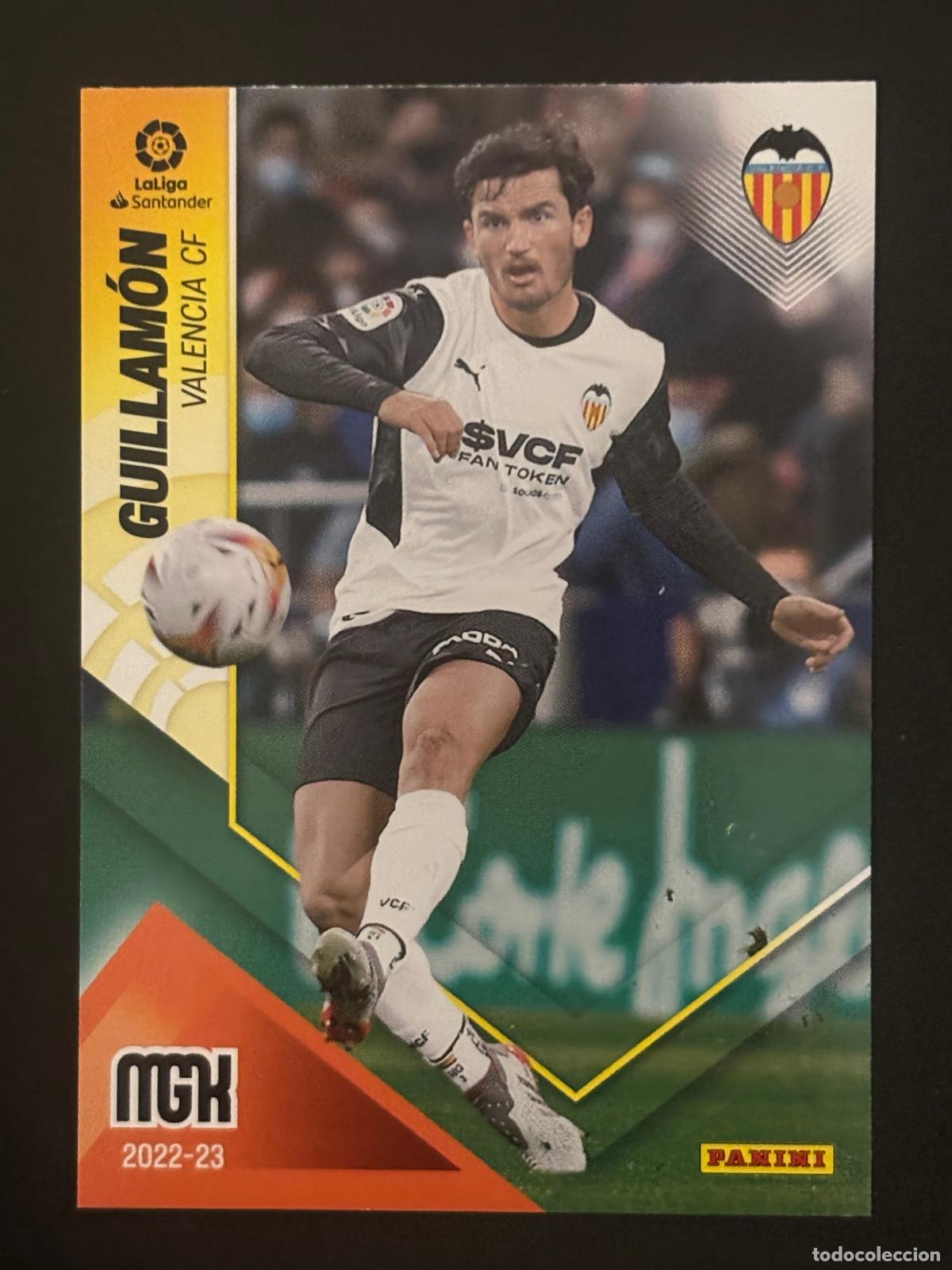 Football Stickers: 326 GUILLAM&Oacute;N VALENCIA MEGACRACKS MGK 22-23 2022 2023 PANINI LIGA