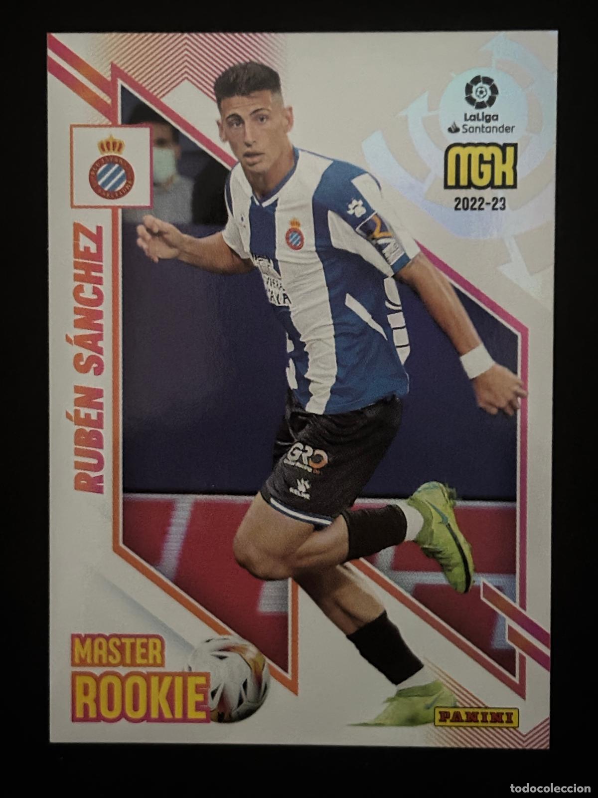 Football Stickers: 430 RUB&Eacute;N S&Aacute;NCHEZ MASTER ROOKIE ESPANYOL MEGACRACKS MGK 22-23 2022 2023 PANINI LIGA