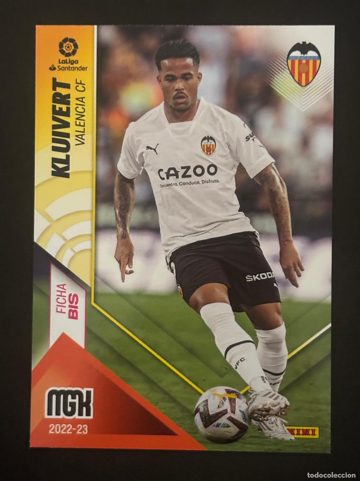 Football Stickers: 333 BIS KLUIVERT VALENCIA MEGACRACKS MGK 22-23 2022 2023 PANINI LIGA