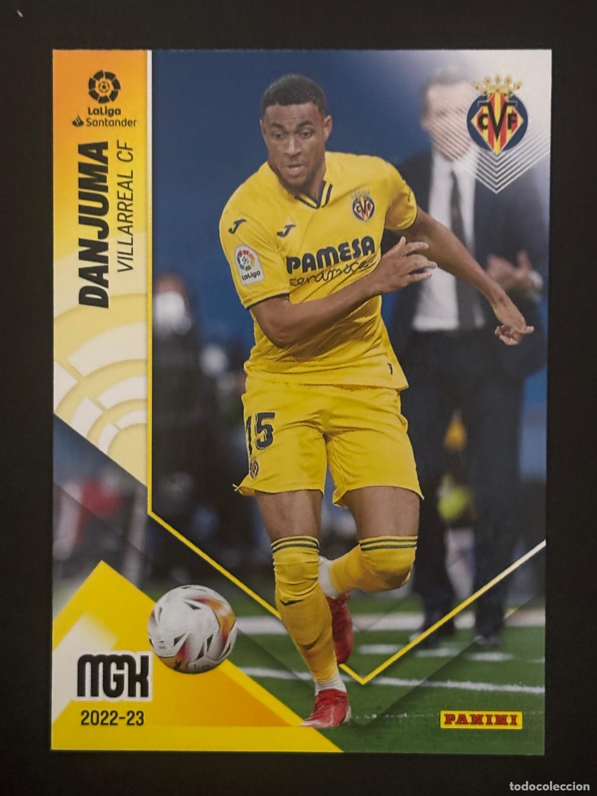 Football Stickers: 366 DANJUMA VILLAREAL MEGACRACKS MGK 22-23 2022 2023 PANINI LIGA