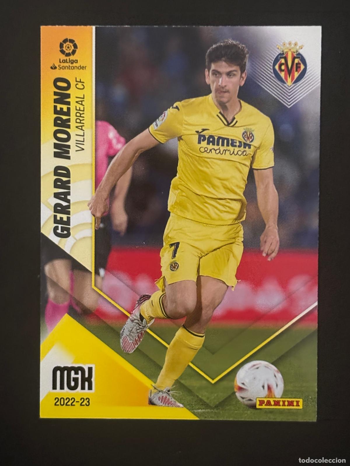 Football Stickers: 369 GERARD MORENO VILLAREAL MEGACRACKS MGK 22-23 2022 2023 PANINI LIGA