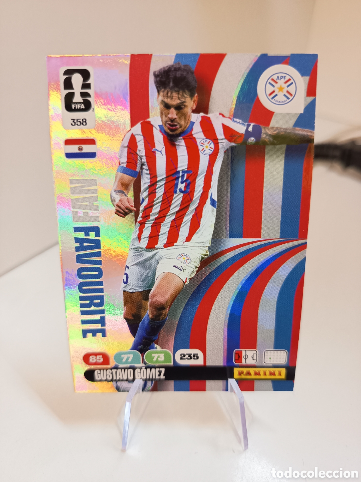 Cromos de Futebol: 358 GUSTAVO GOMEZ WORLD CUP 2026 ADRENALYN MUNDIAL