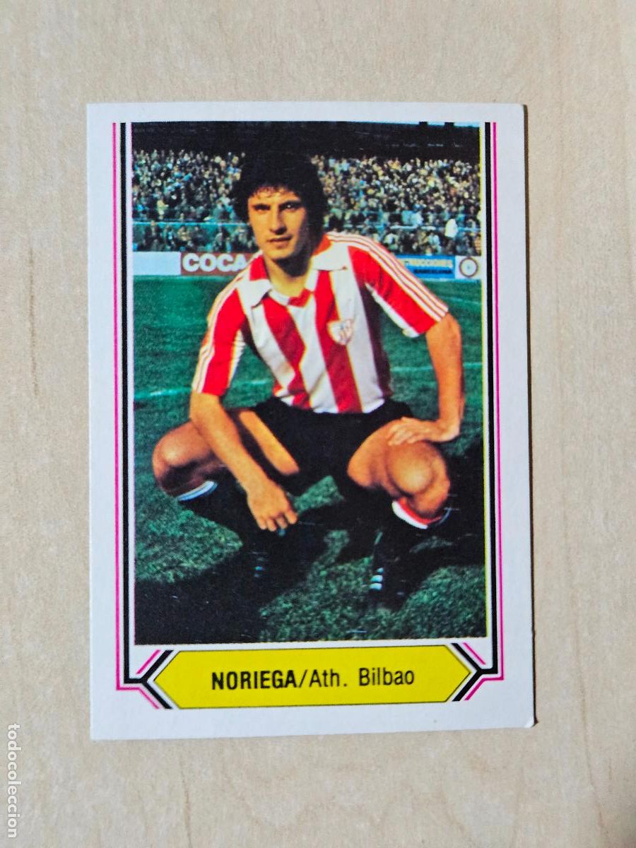 Cromos de f&uacute;tbol: CROMO FUTBOL - NORIEGA - LIGA ESTE 80- 81 - NUEVO SIN PEGAR - ATHLETIC DE BILBAO