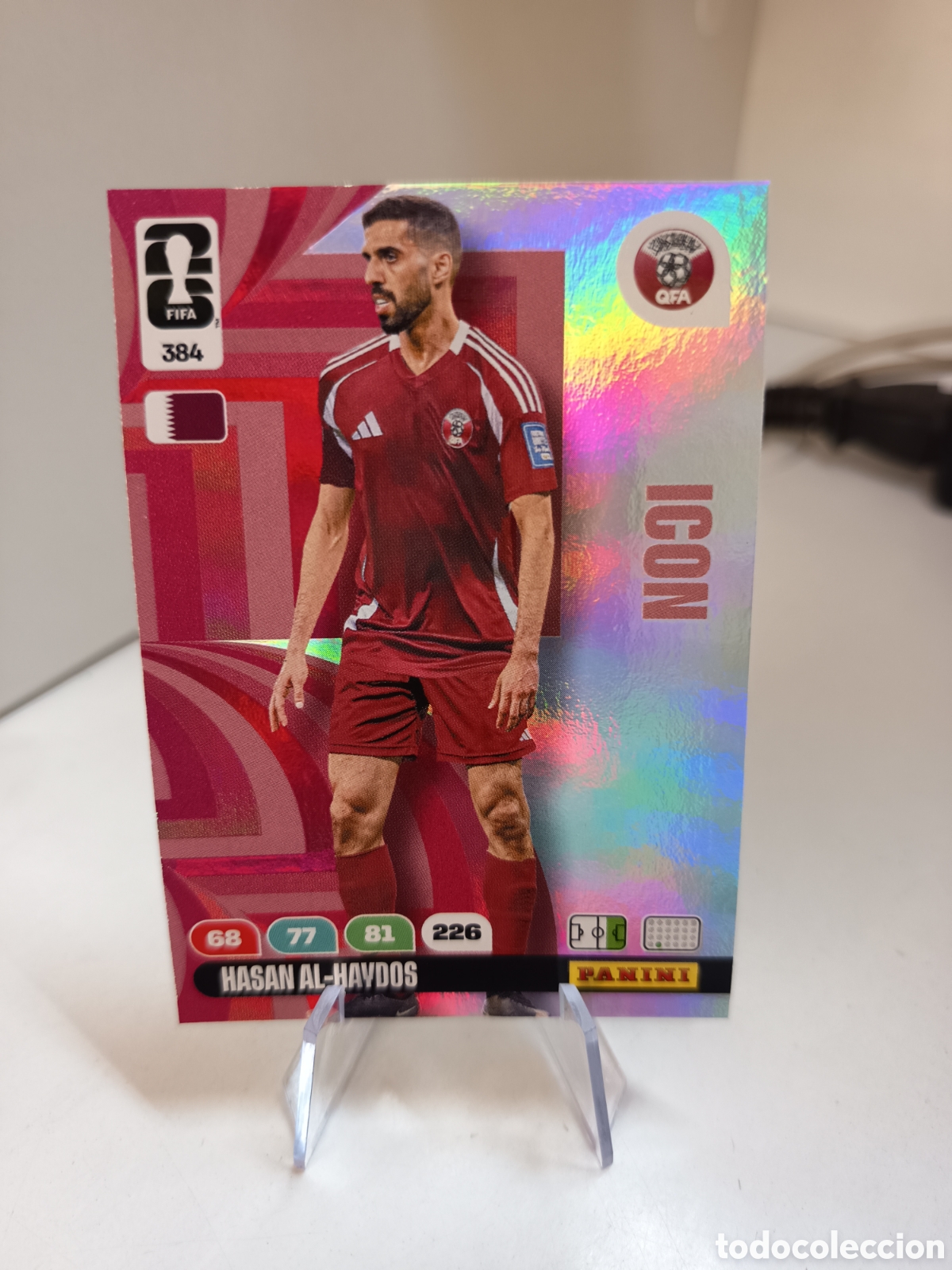 Cromos de f&uacute;tbol: 384 HASAN AL HAYDOS WORLD CUP 2026 ADRENALYN MUNDIAL
