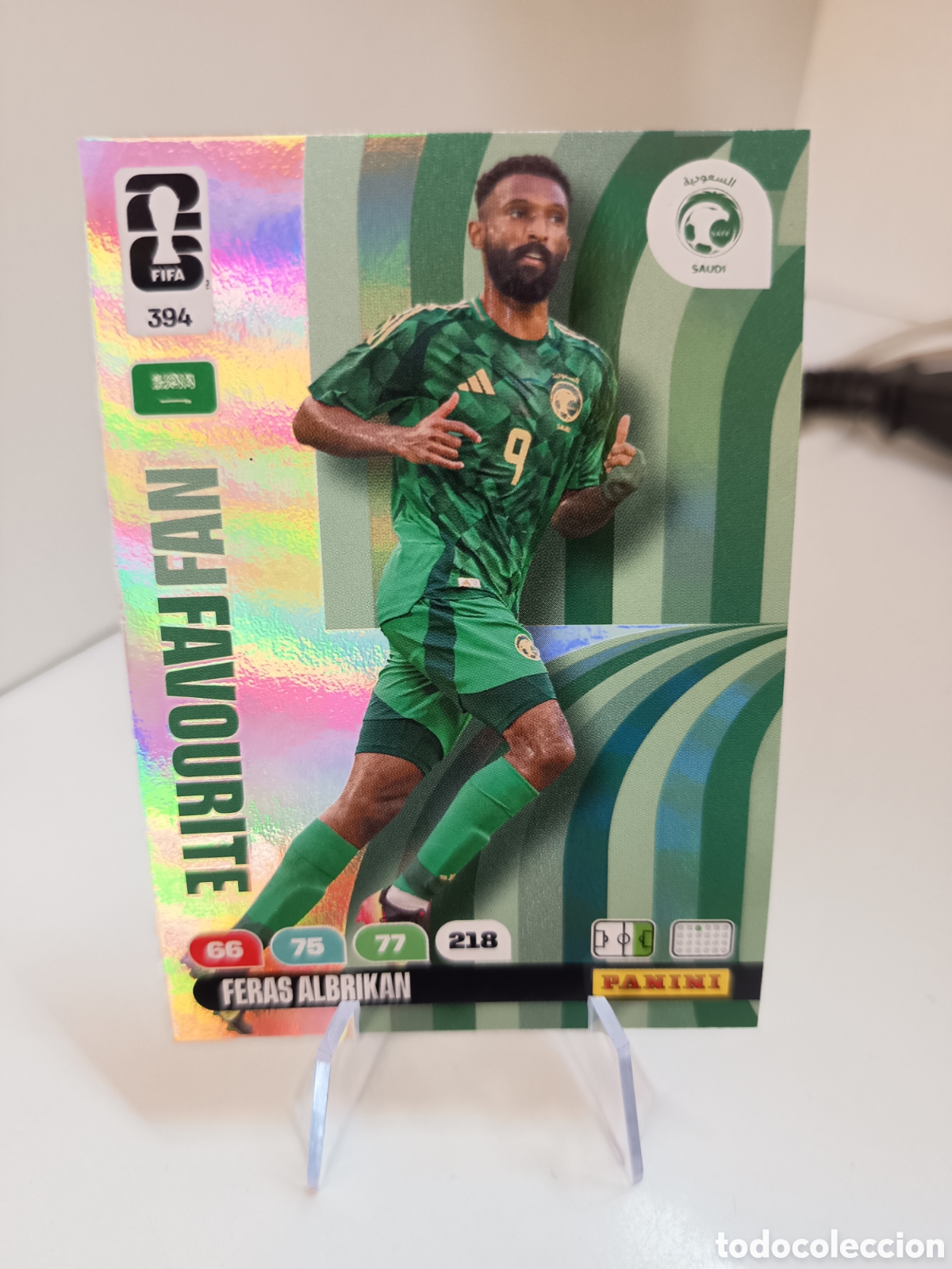 Cromos de f&uacute;tbol: 394 FERAS ALBRIKAN WORLD CUP 2026 ADRENALYN MUNDIAL