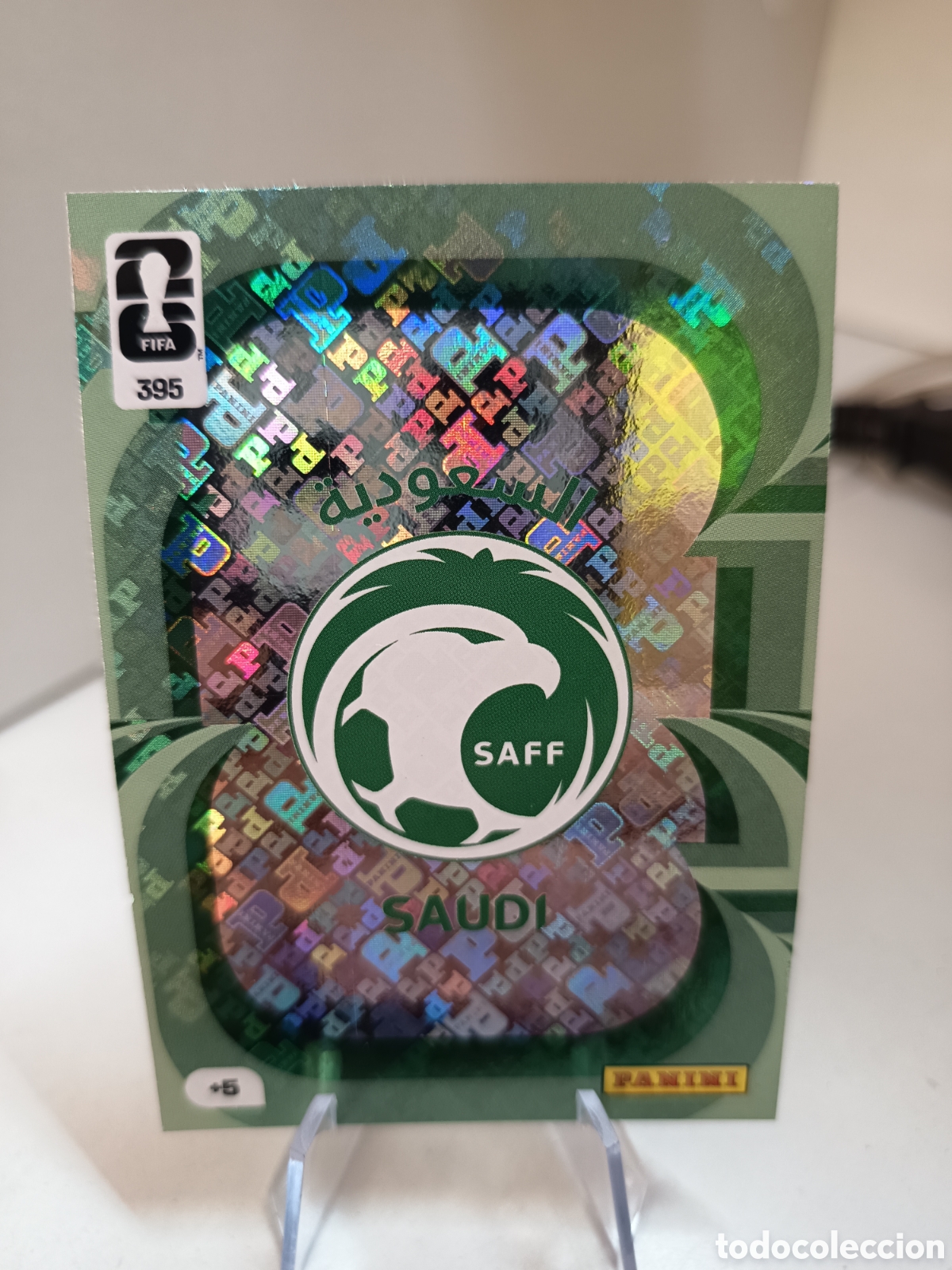 Cromos de f&uacute;tbol: 395 ESCUDO ARABIA SAUDI WORLD CUP 2026 ADRENALYN MUNDIAL