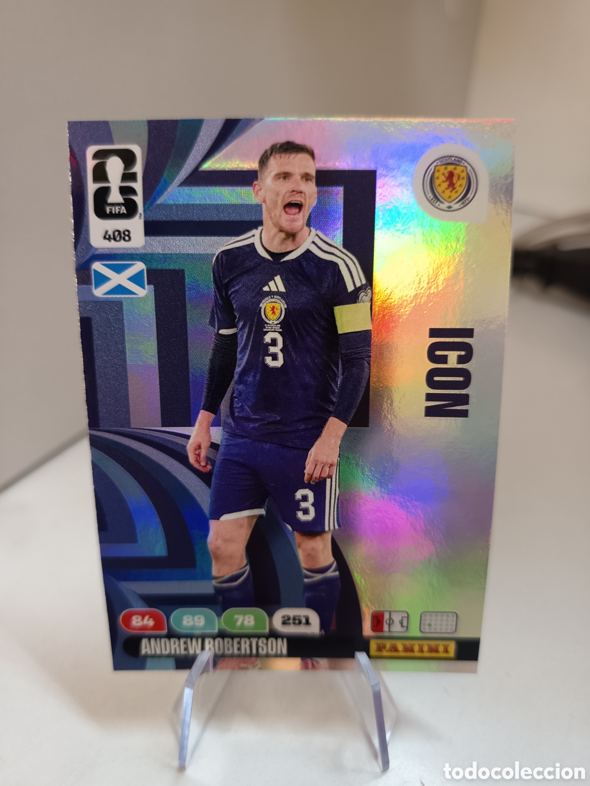 Cromos de f&uacute;tbol: 408 ANDREW ROBERTSON ESCOCIA WORLD CUP 2026 ADRENALYN MUNDIAL