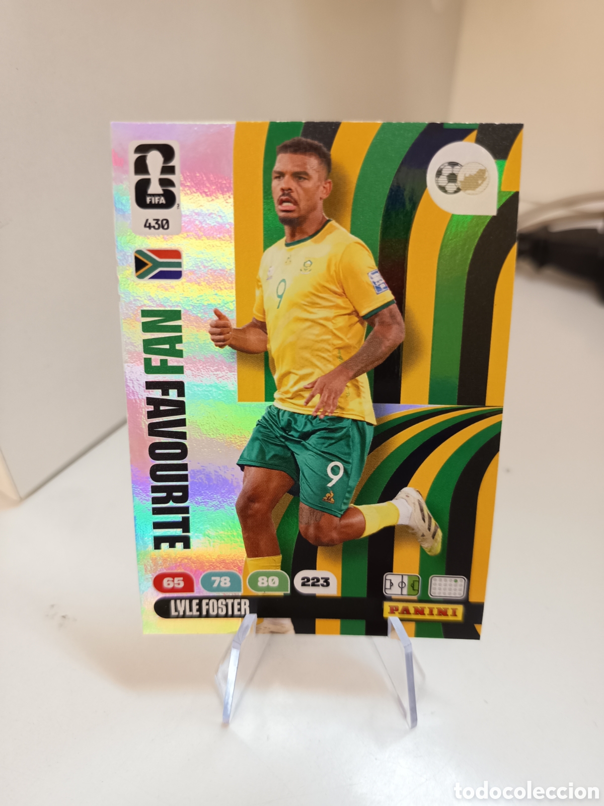 Cartes &agrave; collectionner de Football: 430 LYLE FOSTER WORLD CUP 2026 ADRENALYN MUNDIAL