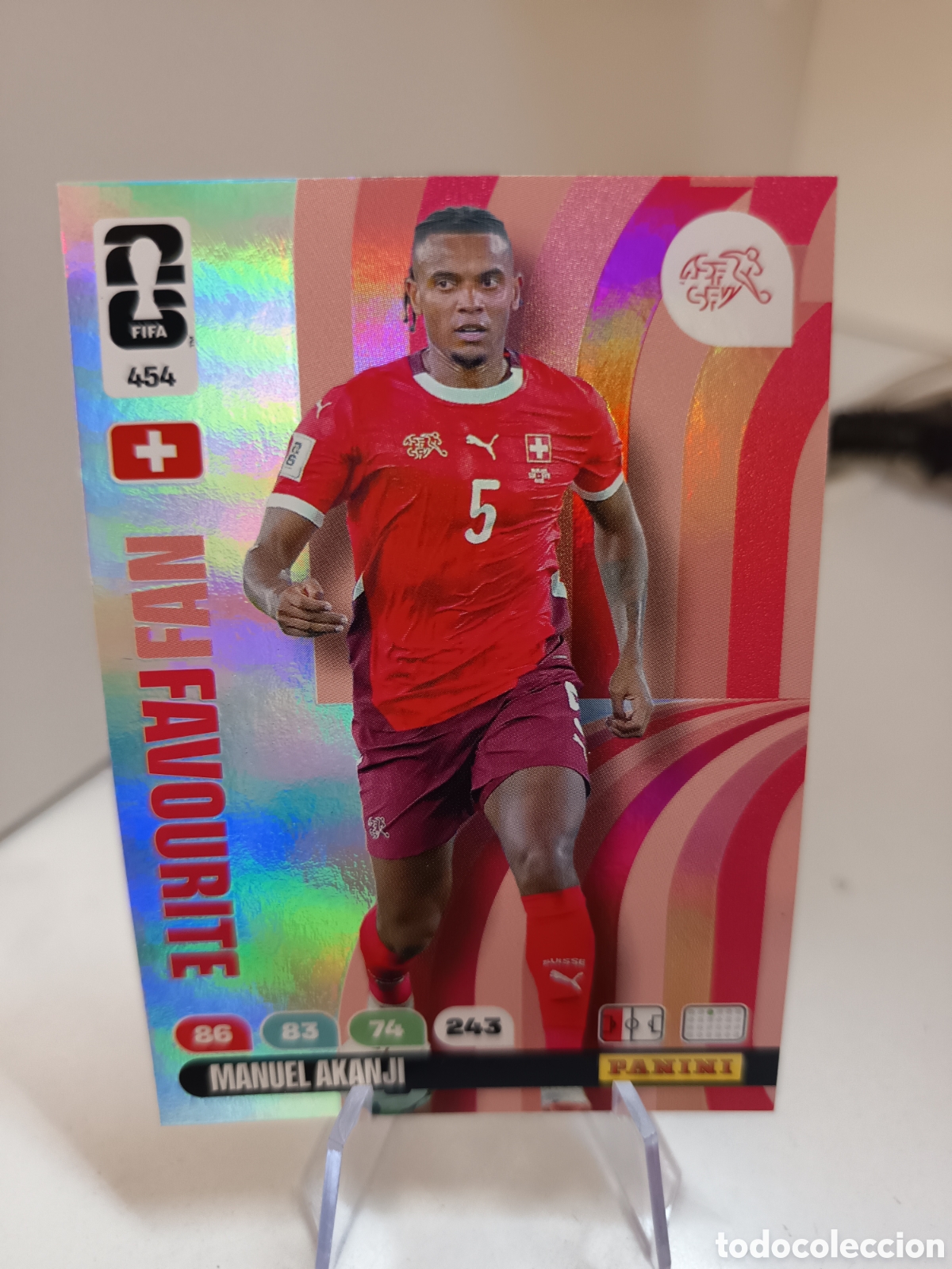 Cartes &agrave; collectionner de Football: 454 MANUEL AKANJI WORLD CUP 2026 ADRENALYN MUNDIAL