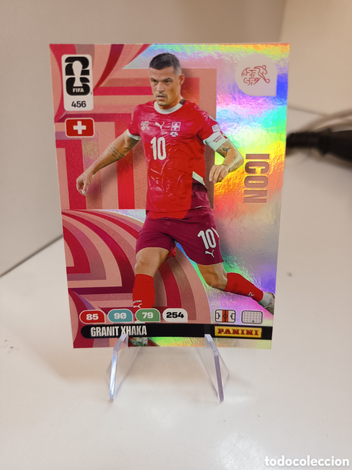 Cartes &agrave; collectionner de Football: 456 GRANIT XHAKA WORLD CUP 2026 ADRENALYN MUNDIAL