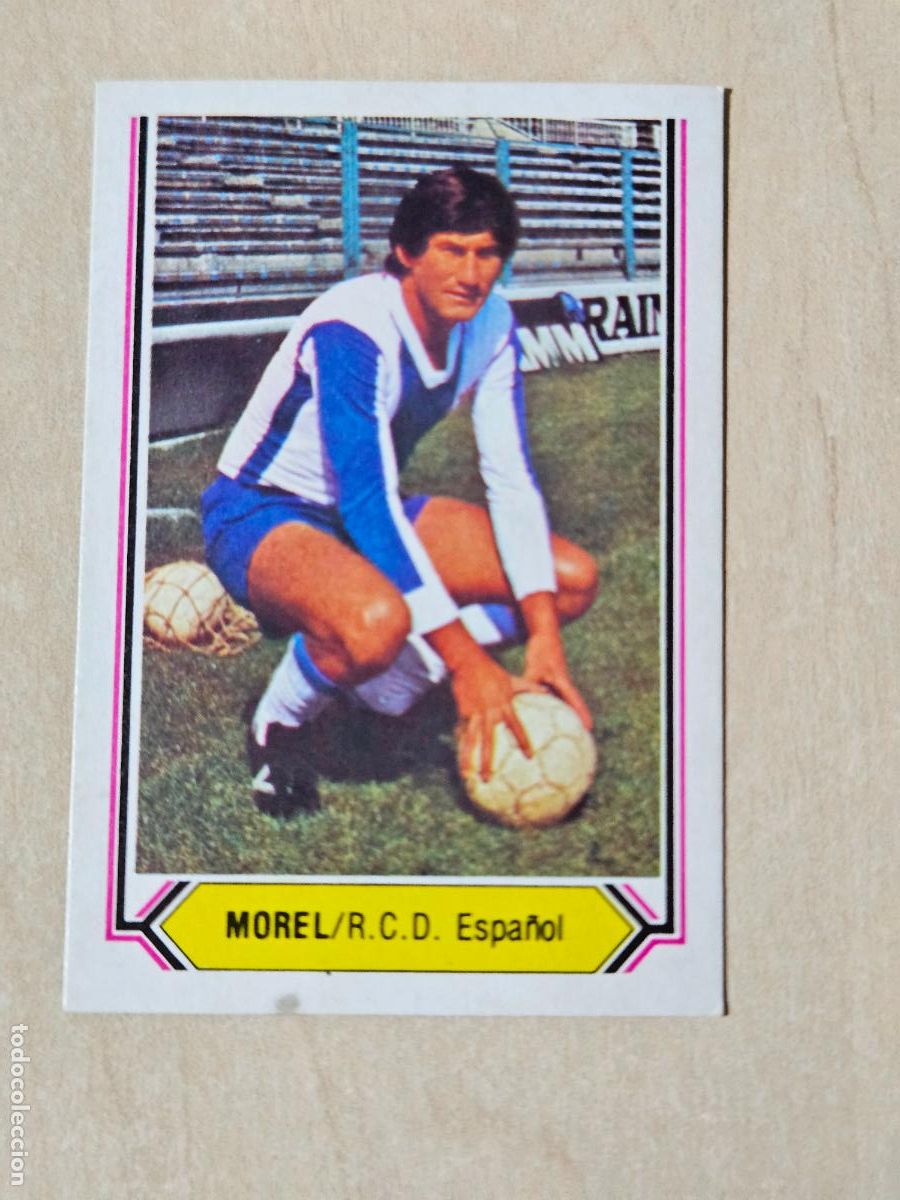 Cromos de Futebol: CROMO FUTBOL MOREL - LIGA ESTE 80 - 81 - NUEVO SIN PEGAR - ESPA&Ntilde;OL